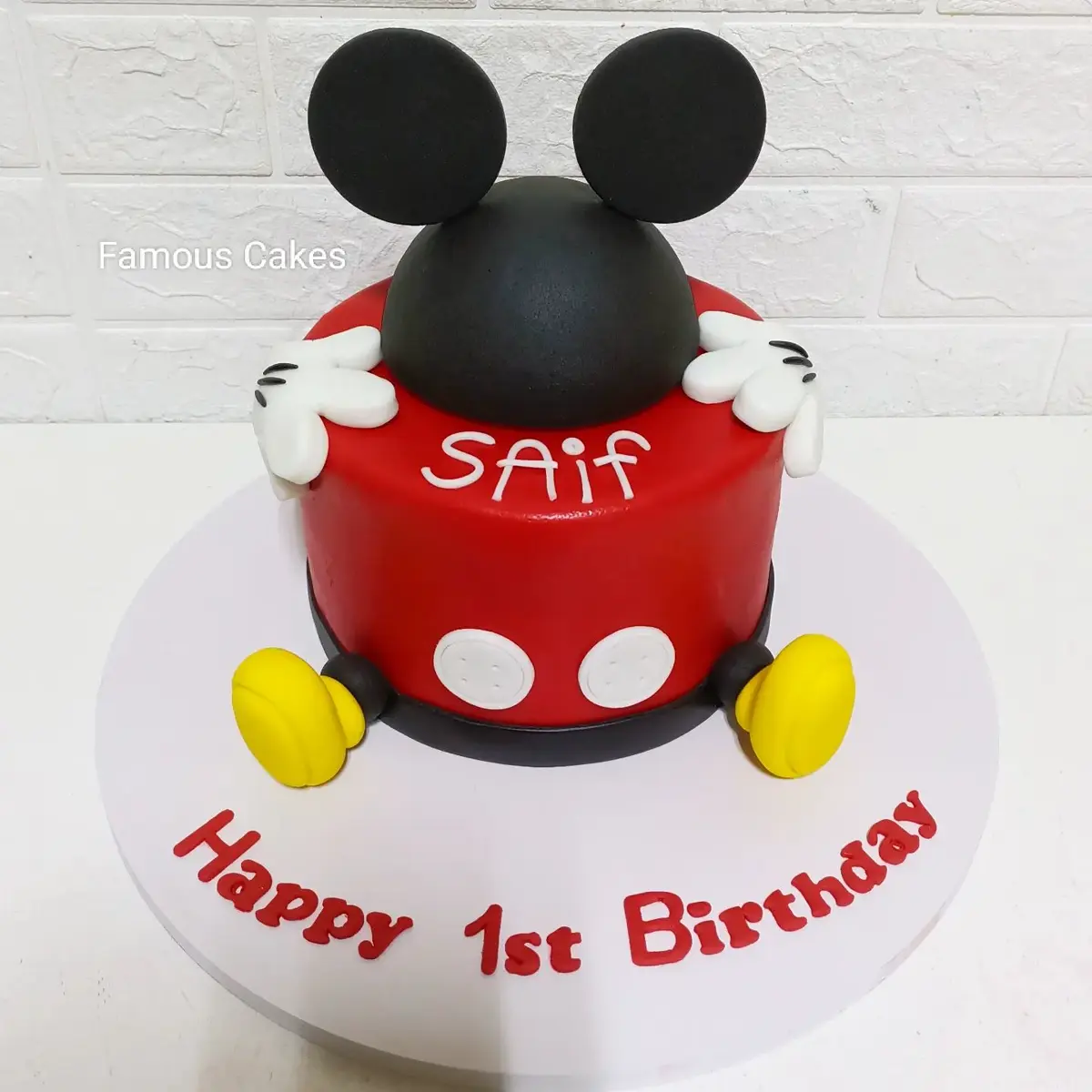 1st Birthday Cake