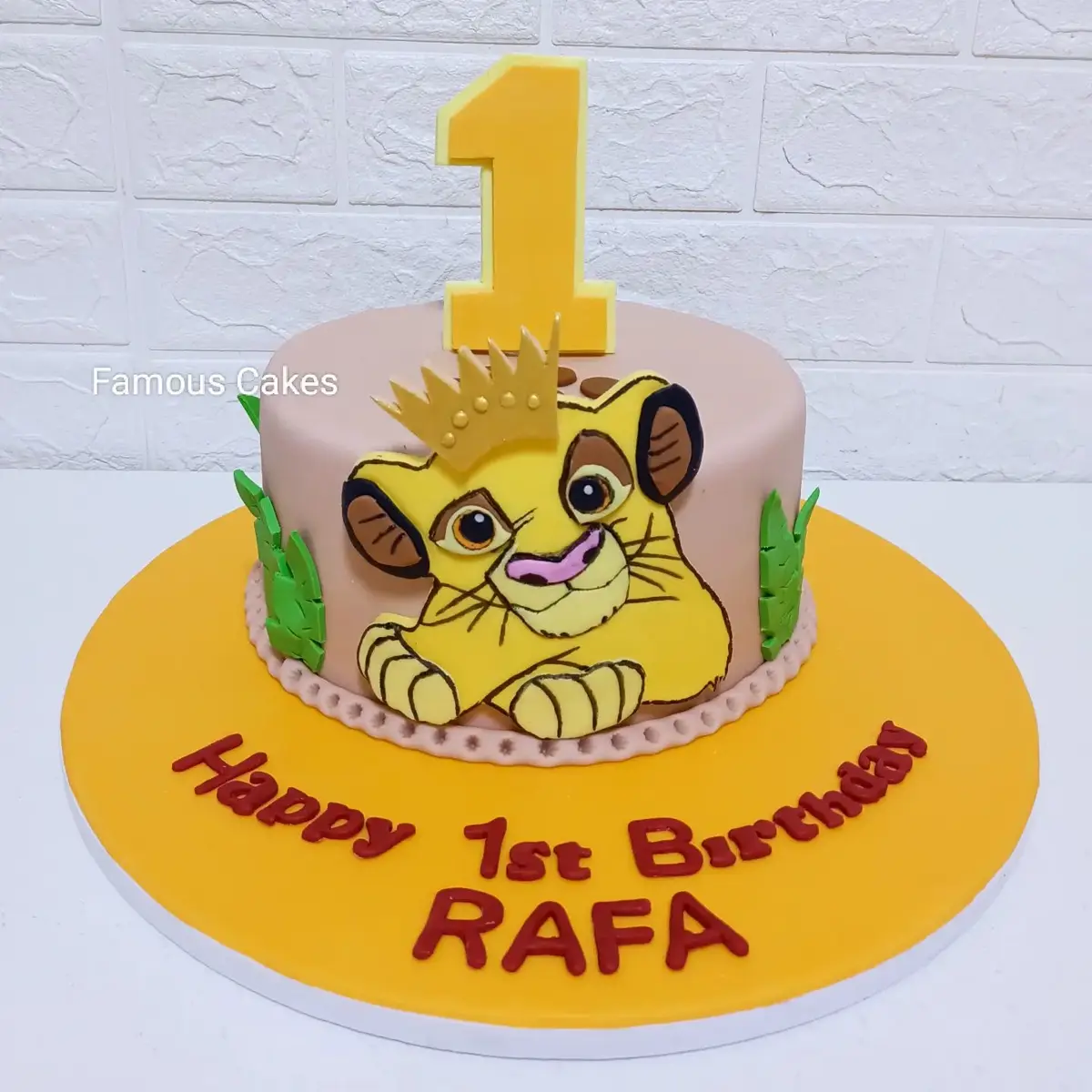 1st Birthday Cake