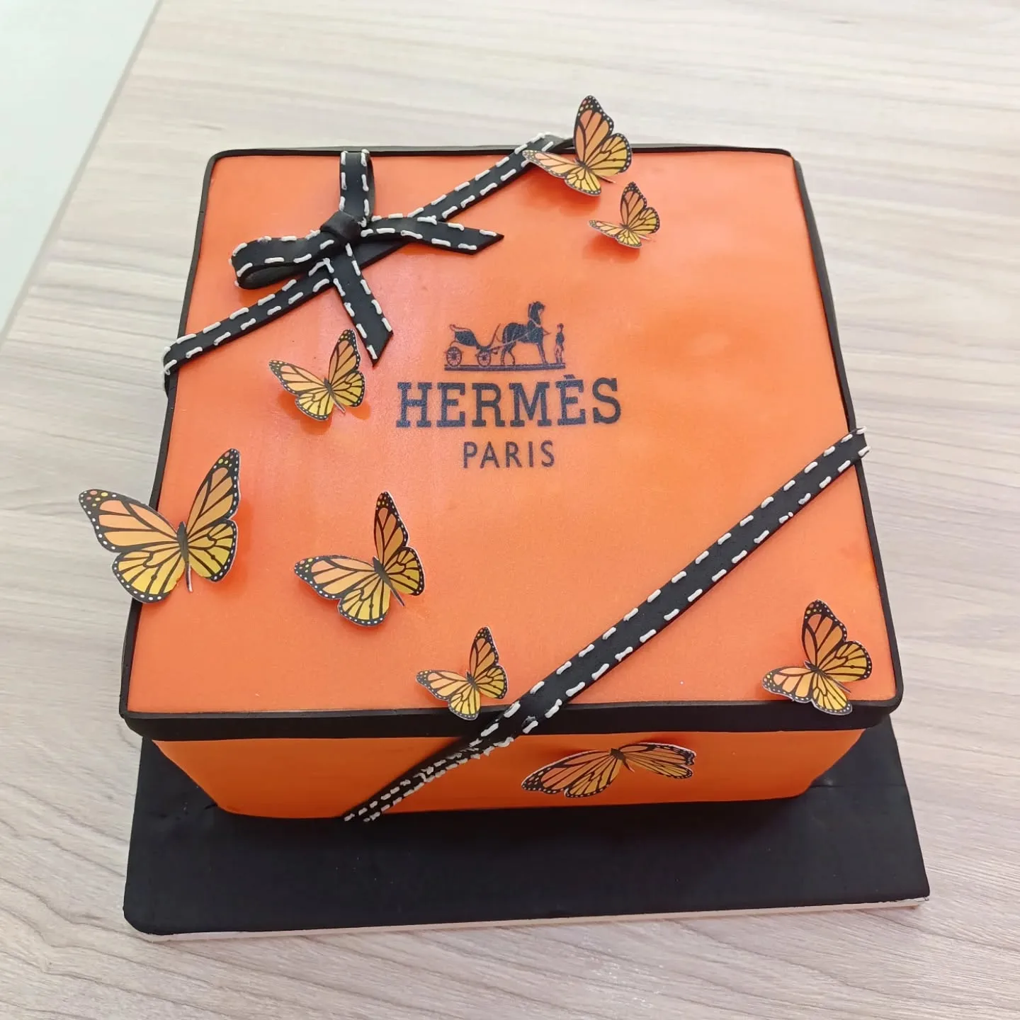 Hermes Woman Cake