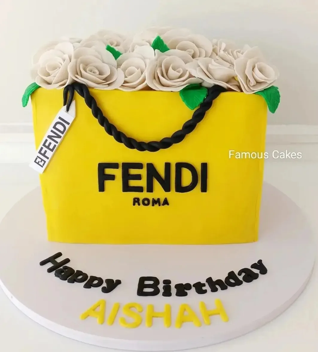 Fendi Woman Cake