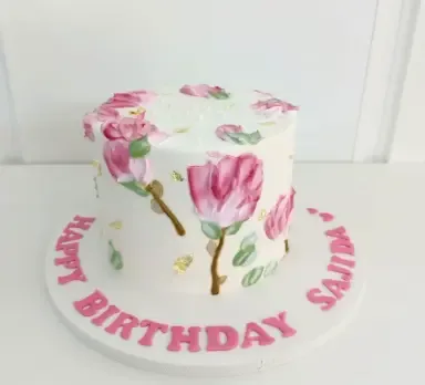 flowers-cake