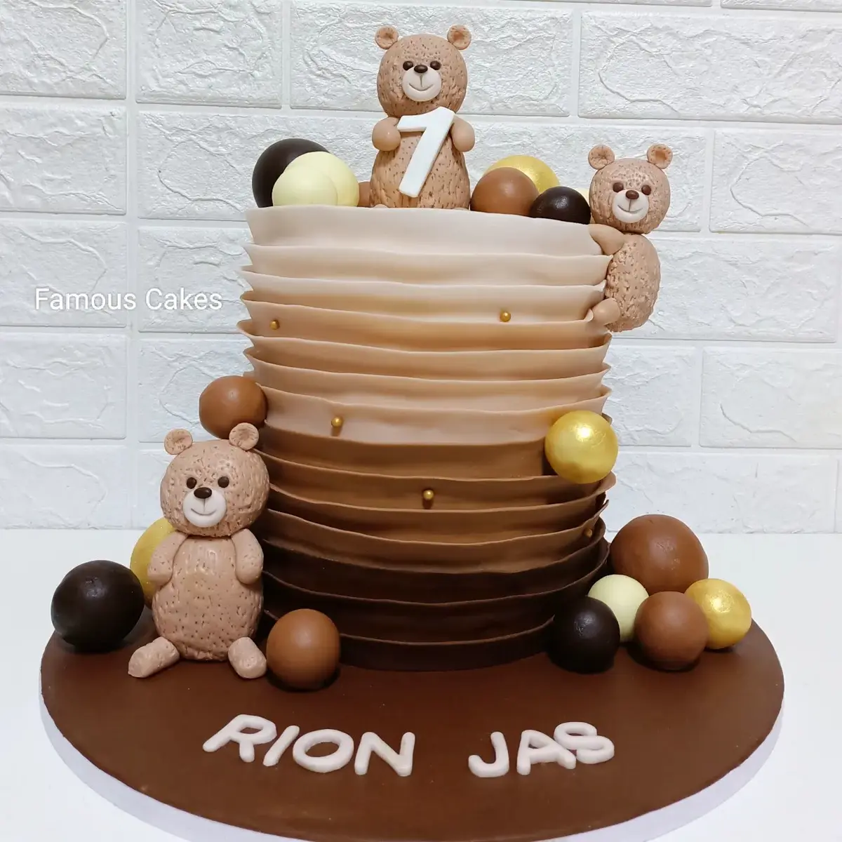 7th Birthday Cake