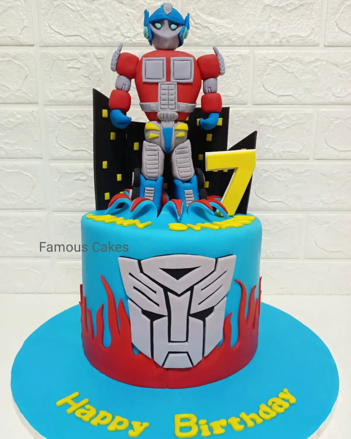 7th Birthday Cake