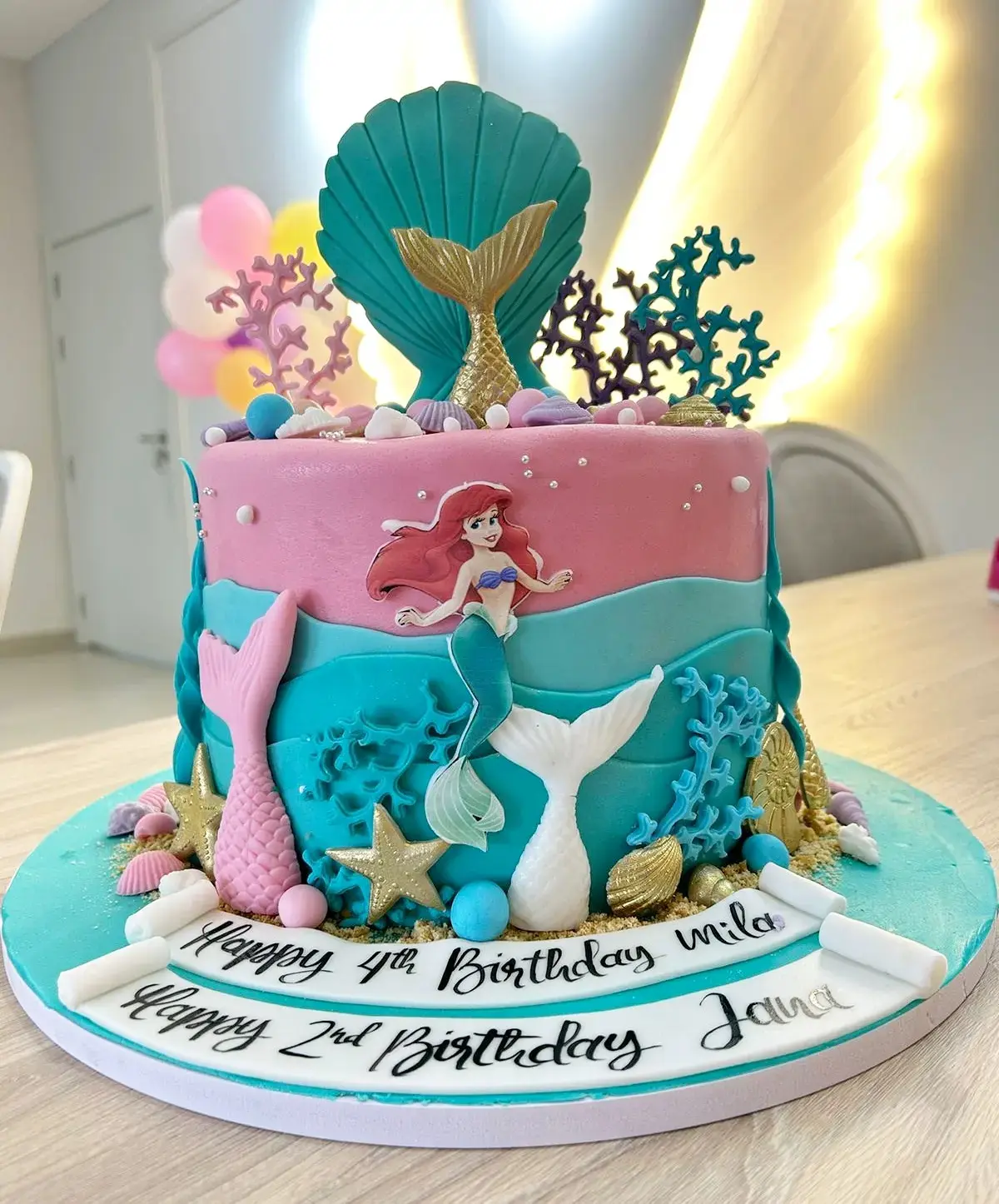 Ariel Cake