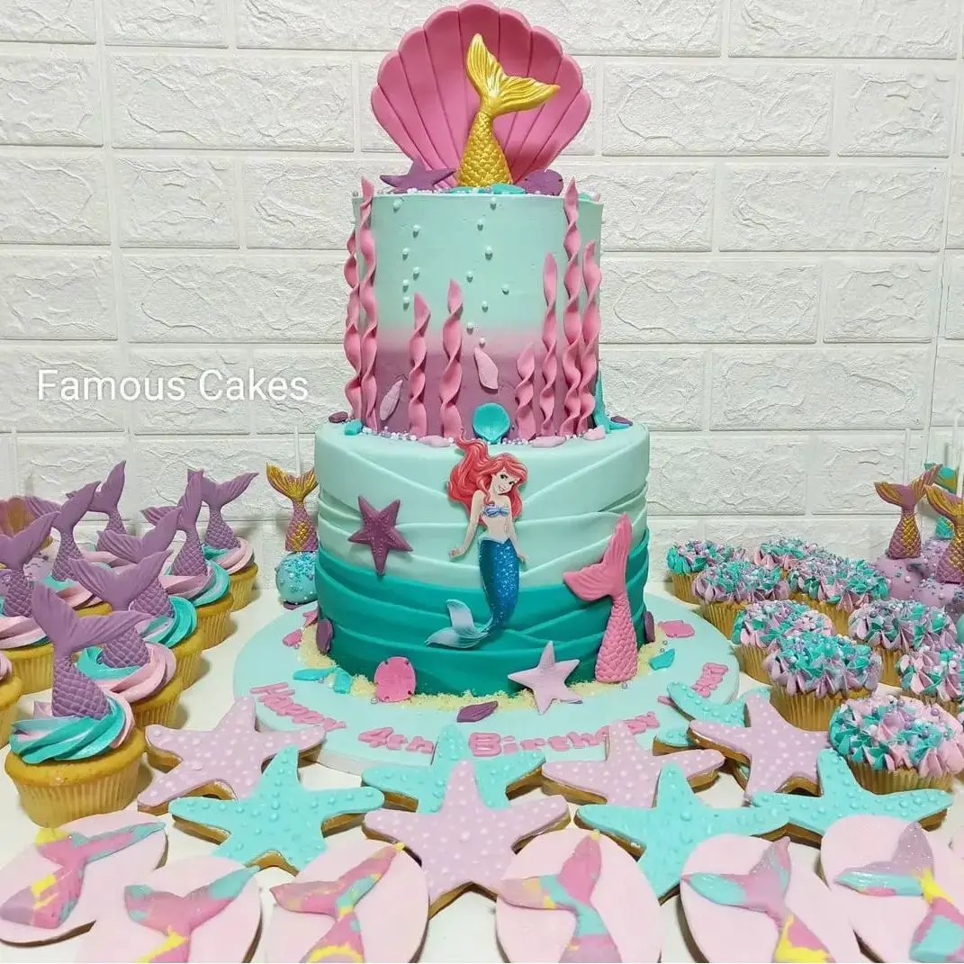 Ariel Cake