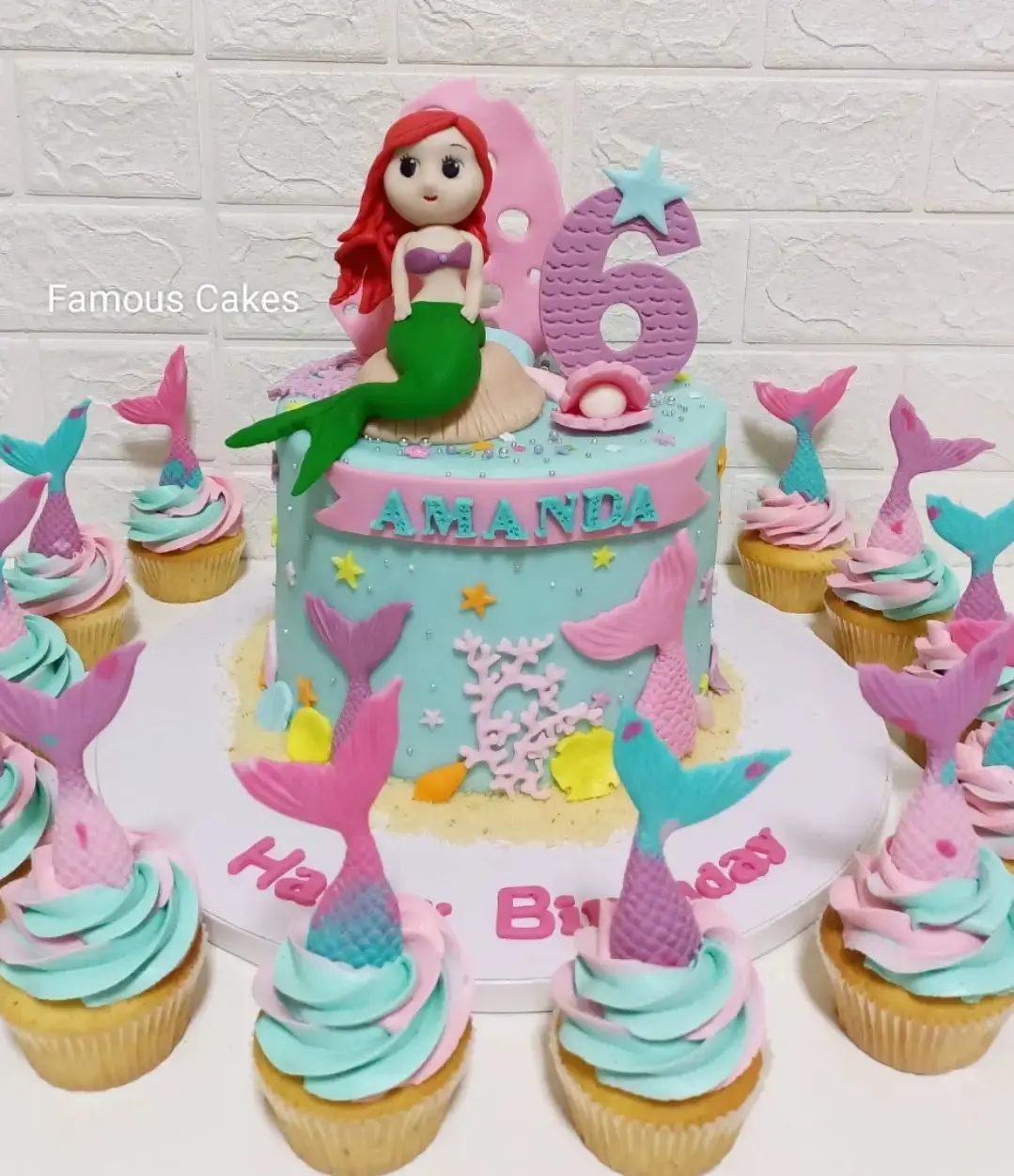 Ariel Cake
