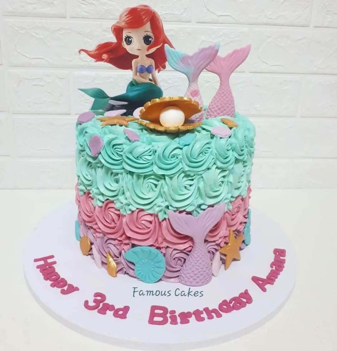 Ariel Cake