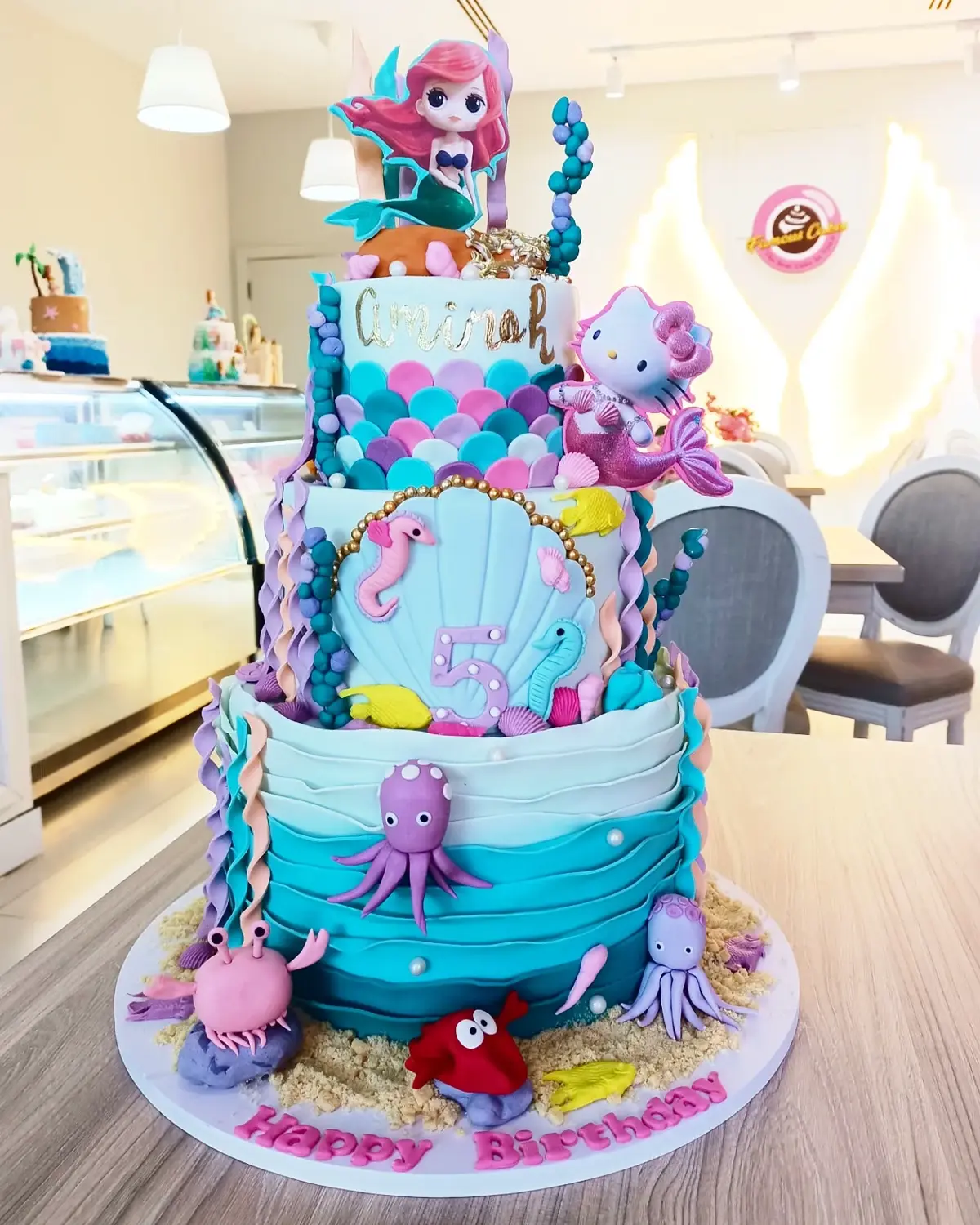 Ariel Cake