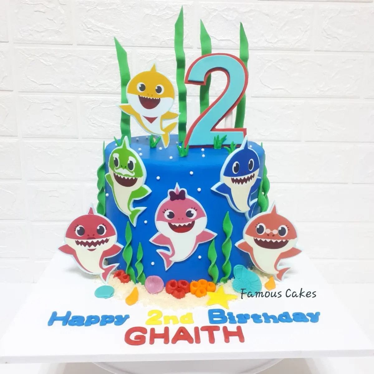 Baby Shark Cake