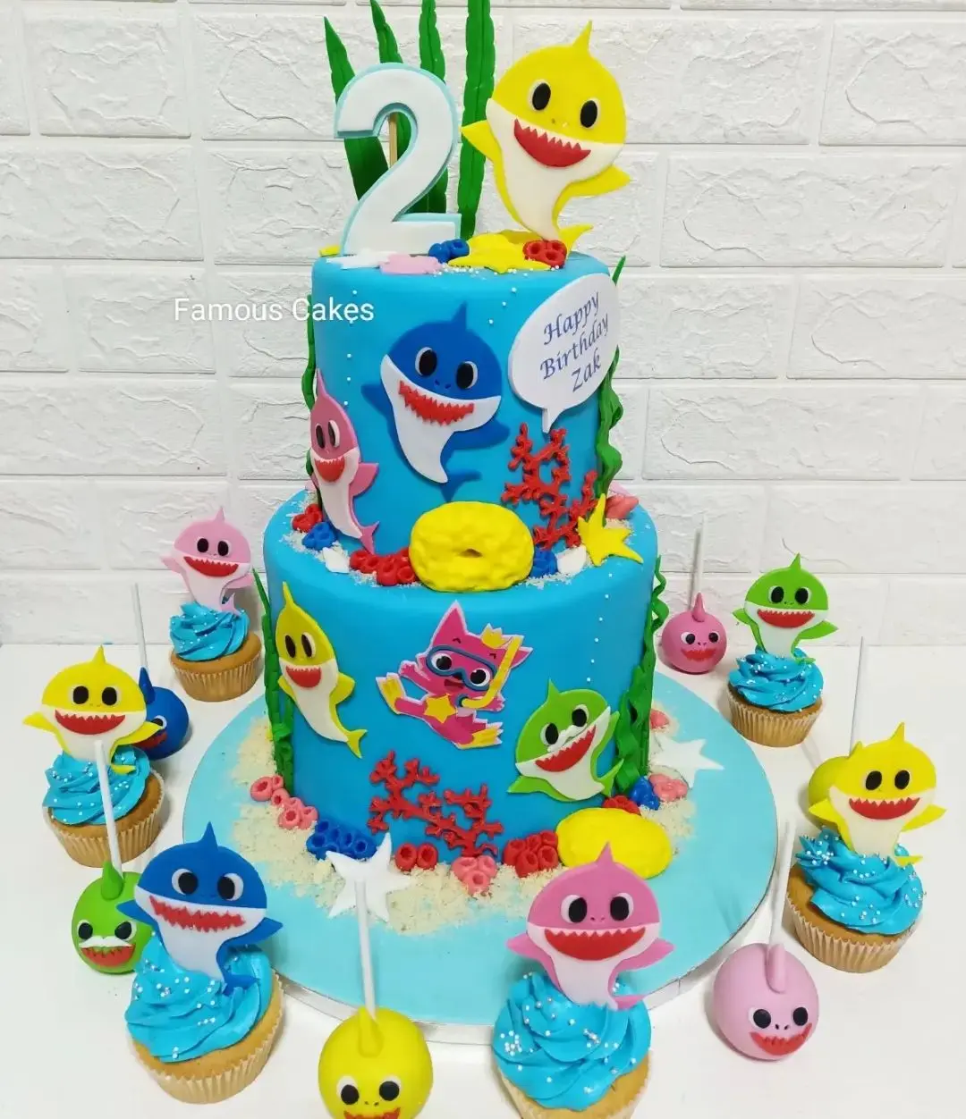 Baby Shark Cake