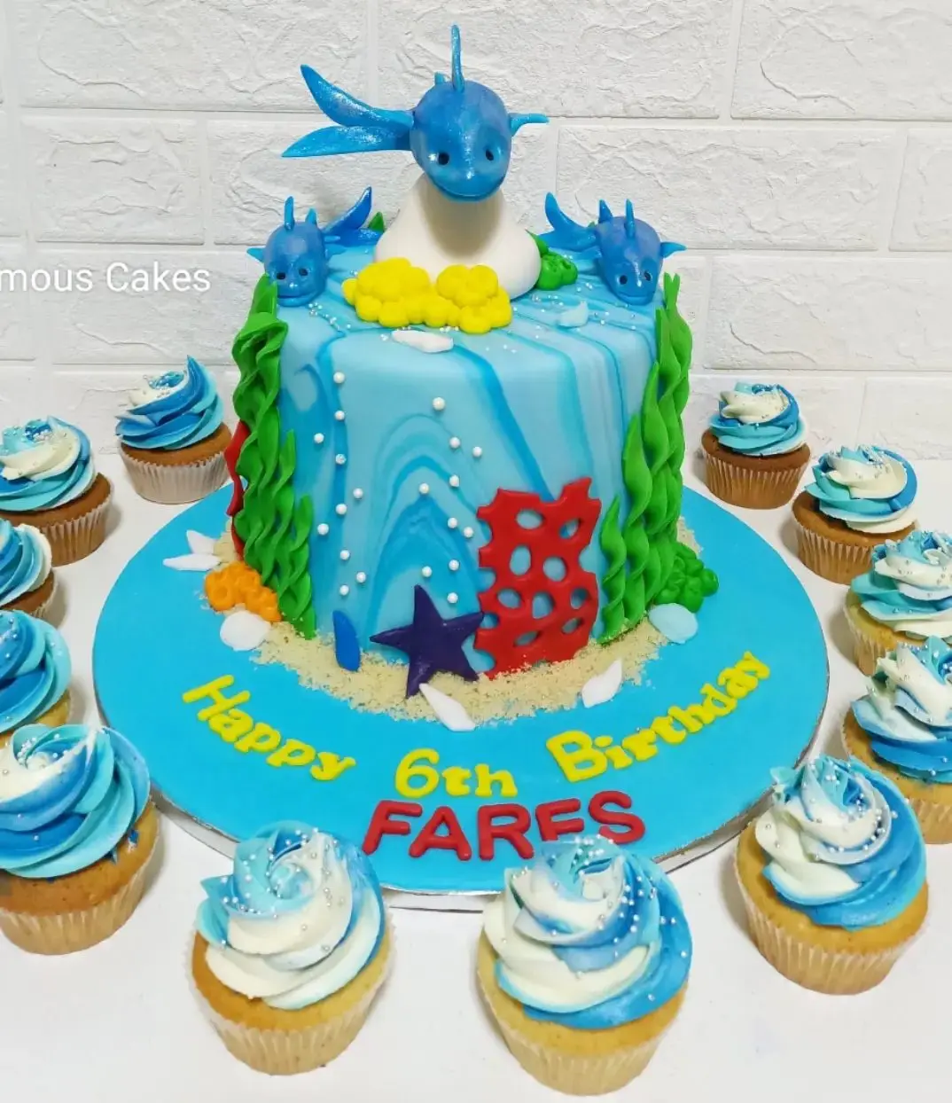 Baby Shark Cake