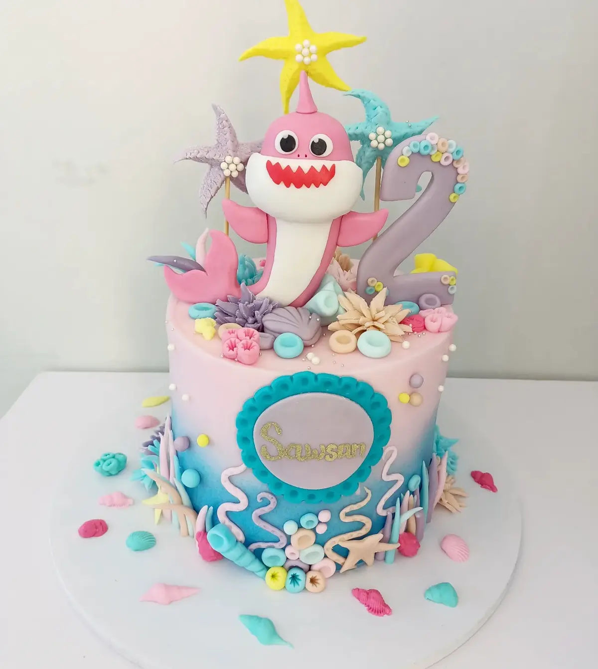 Baby Shark Cake