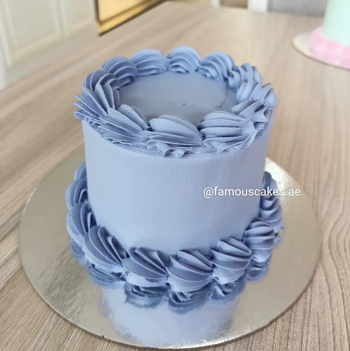 Blue Mini Cake