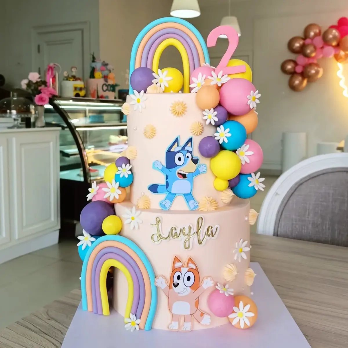 Bluey Cake