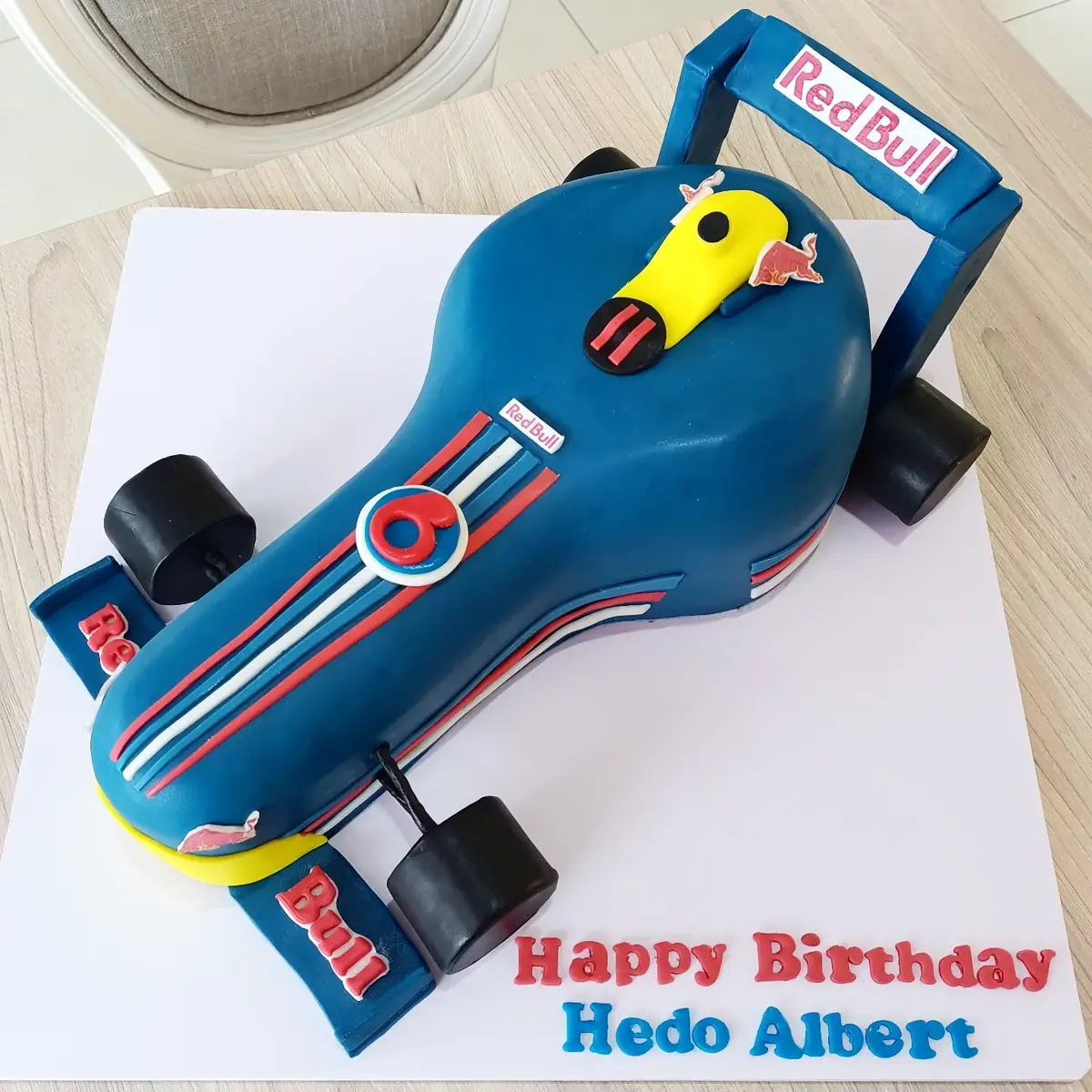 Car Cake Red Bull