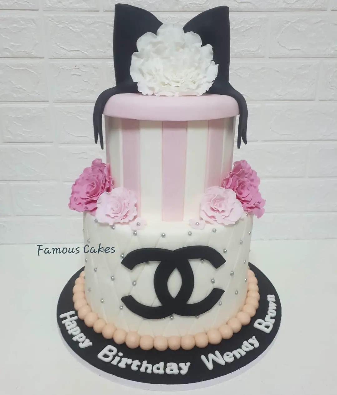 Chanel Woman Cake