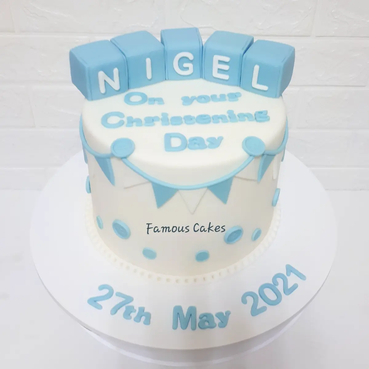 Christening Cake