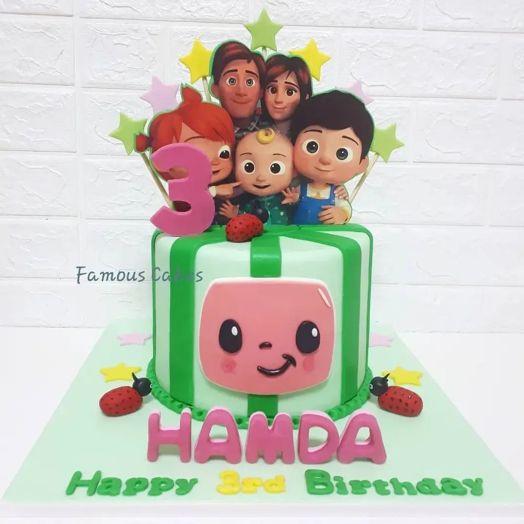 Cocomelon Cake