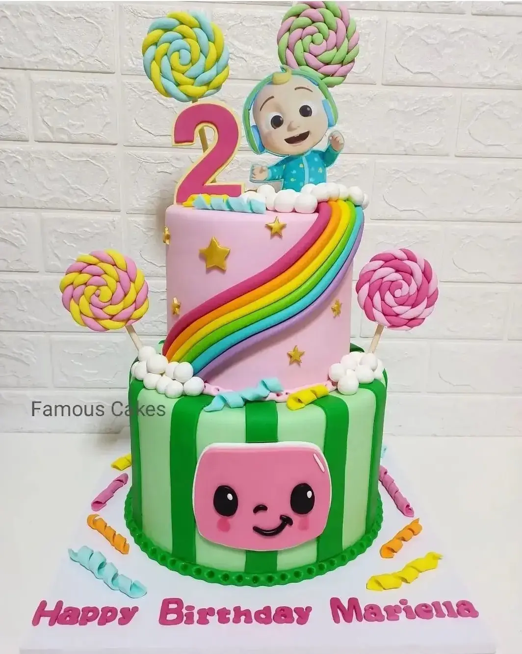 Cocomelon Cake