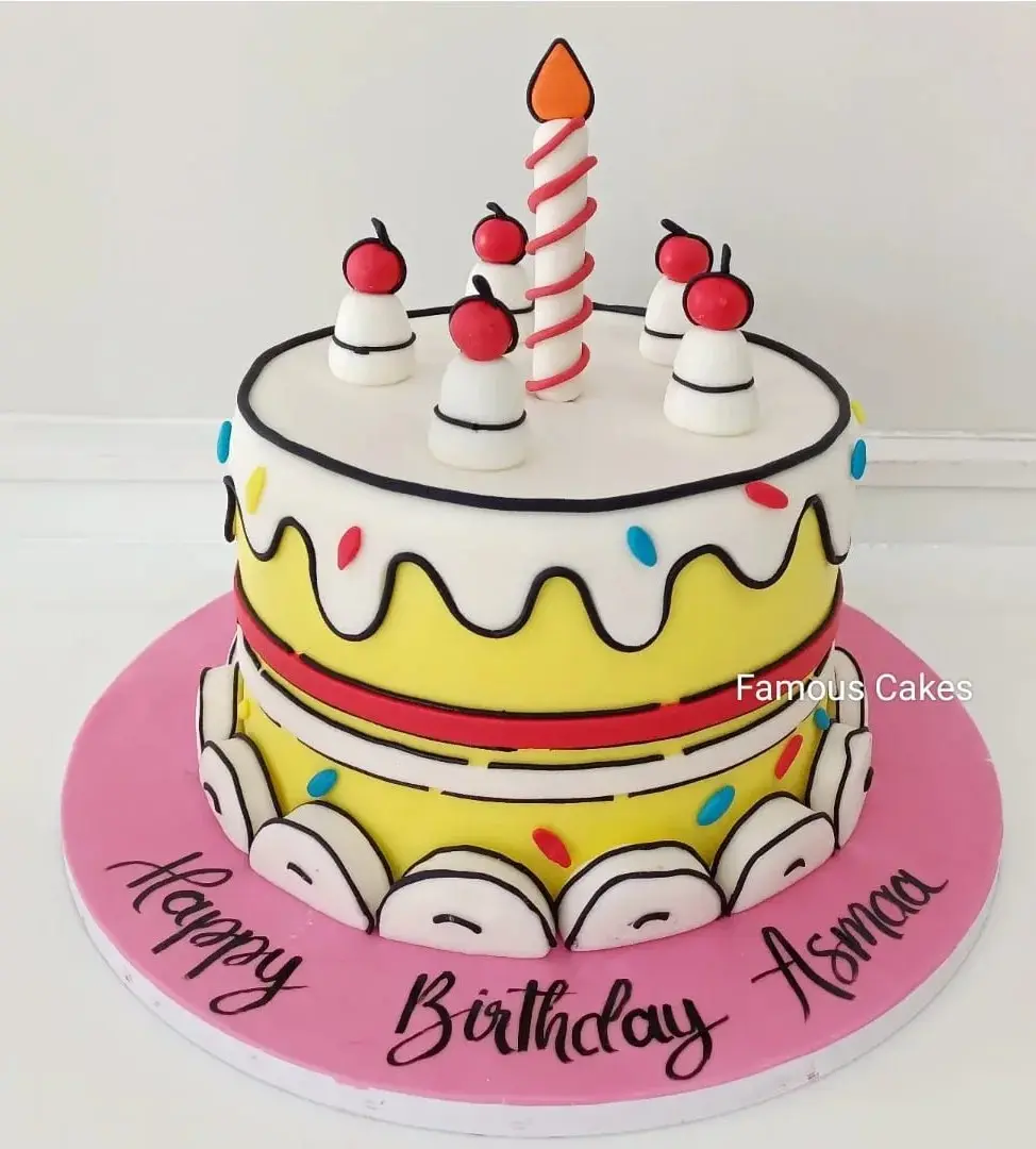 Comic Cake