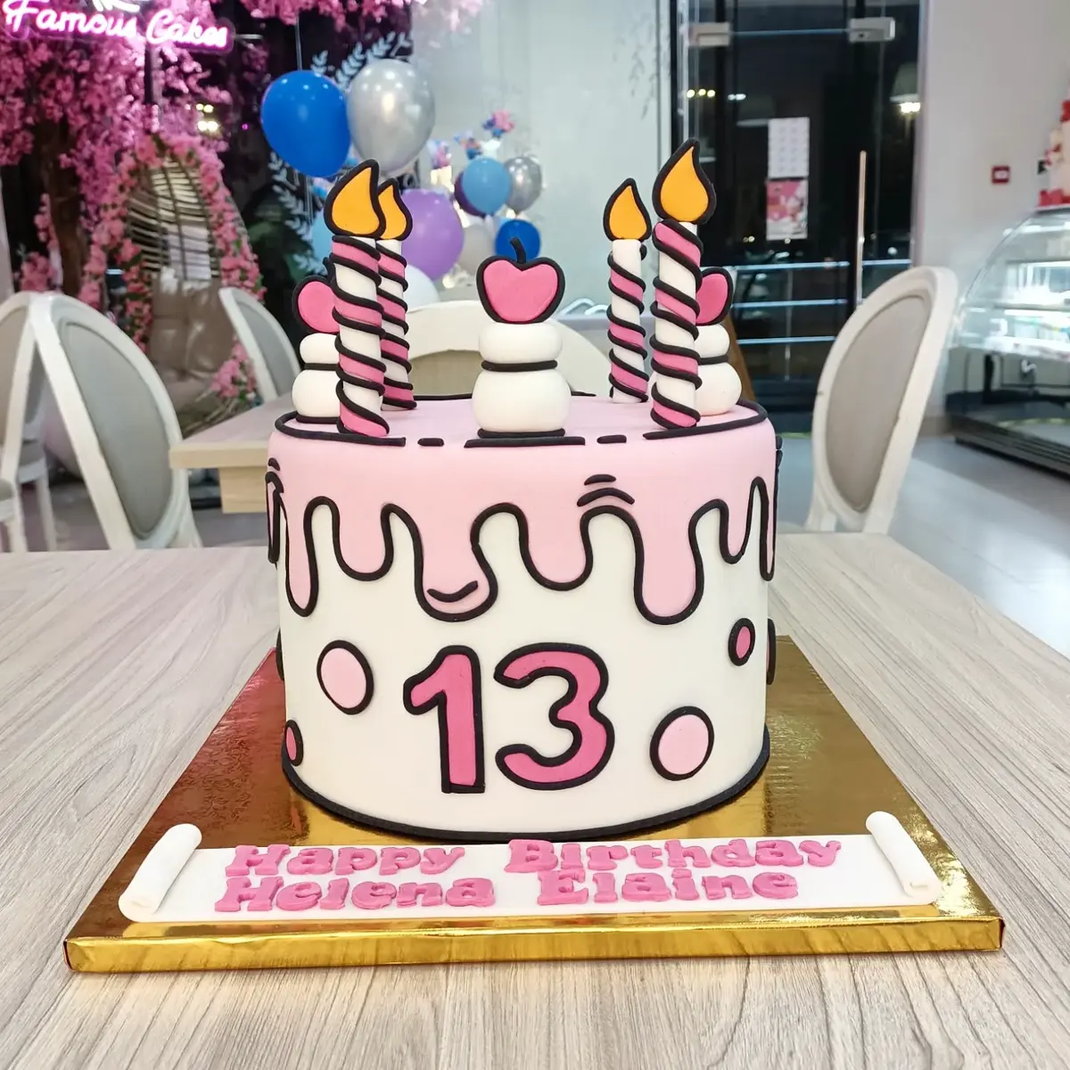 Comic Cake