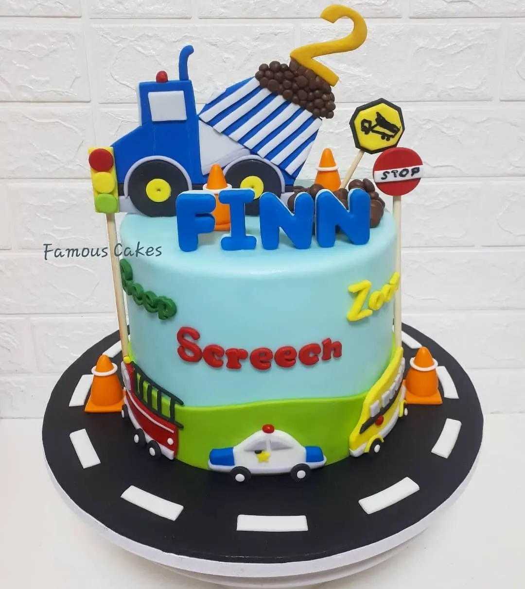 Construction Cake
