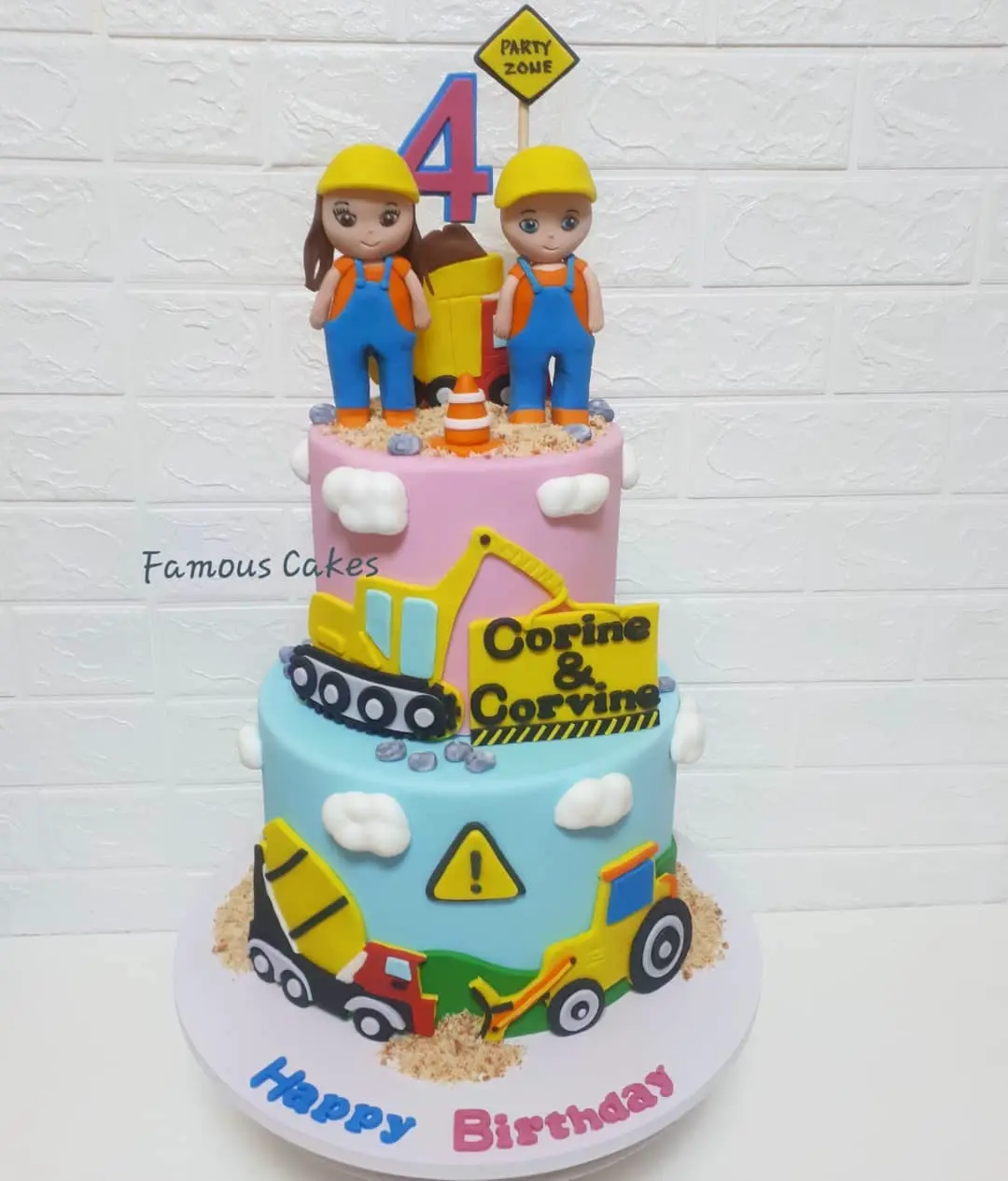 Construction Cake
