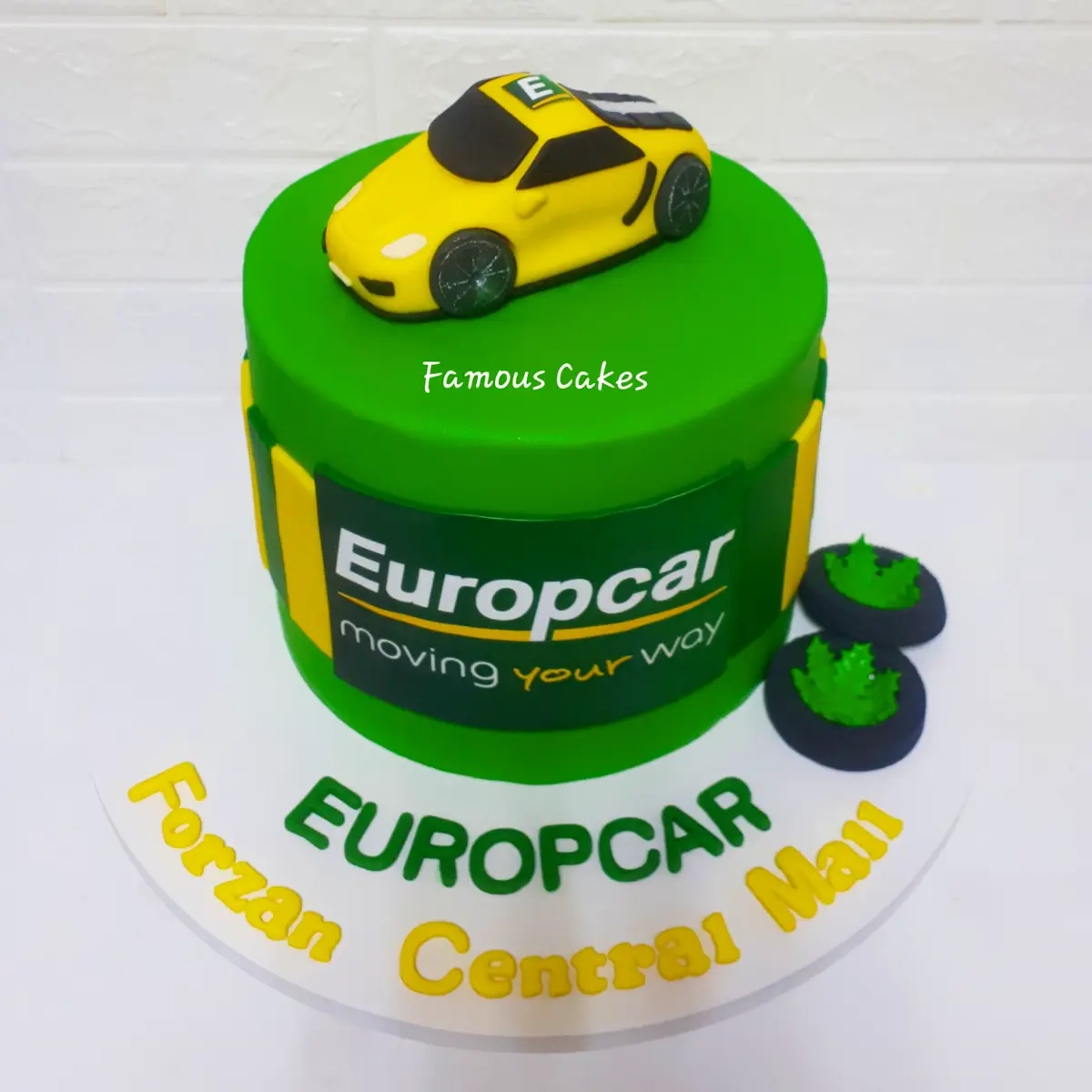 Europcars Cake