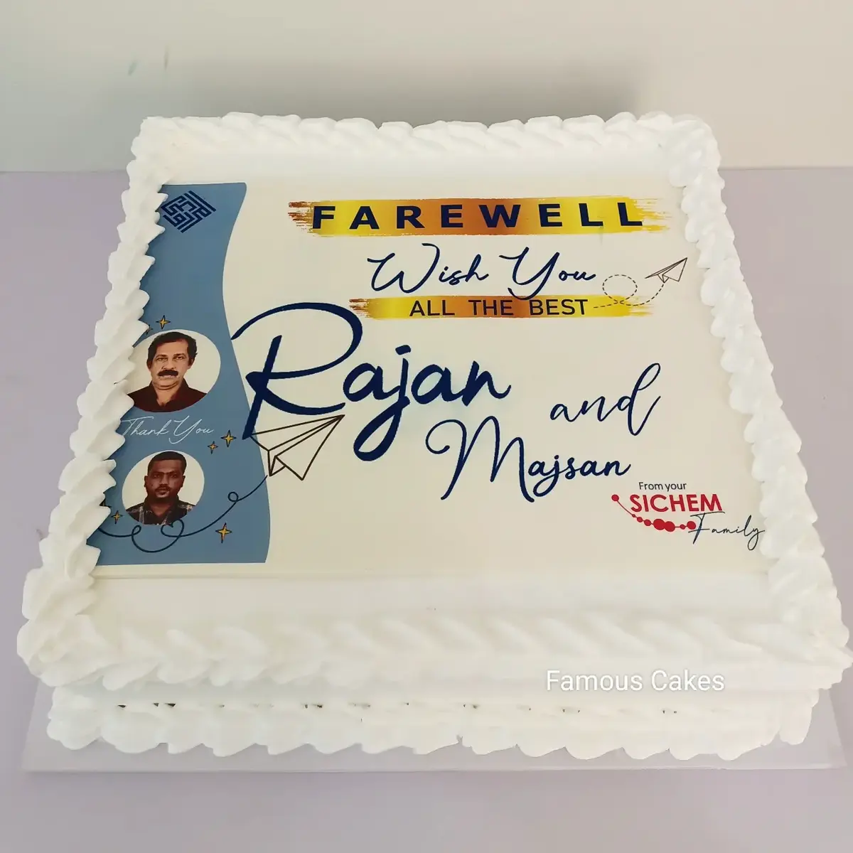 Farewell Corporate Cake
