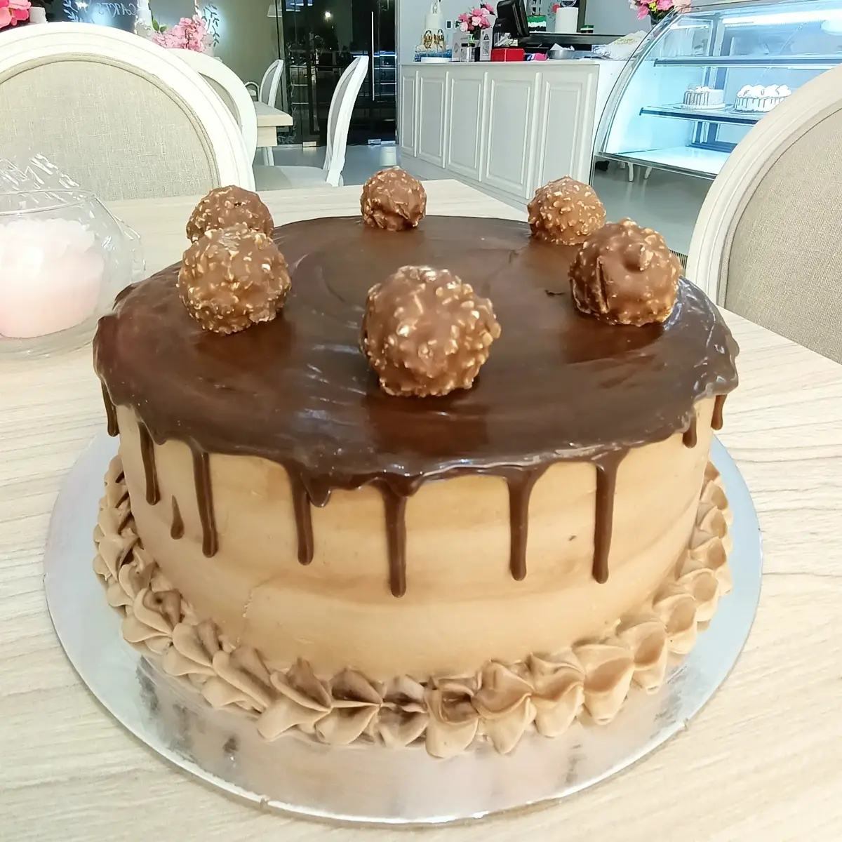 Ferrero Chocolate Cake