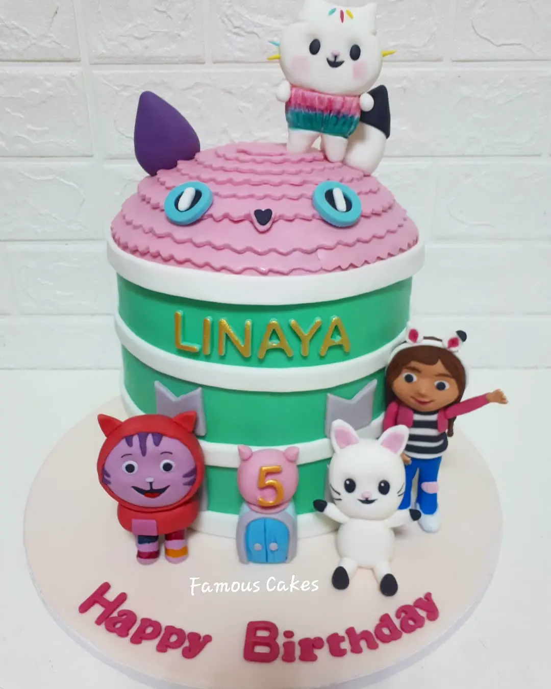 Gabby Dollhouse Cake
