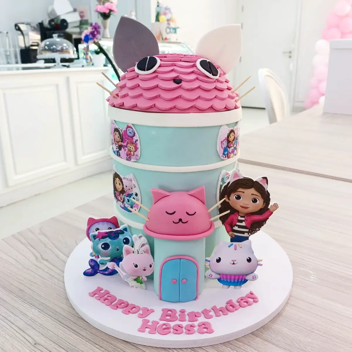 Gabby Dollhouse Cake