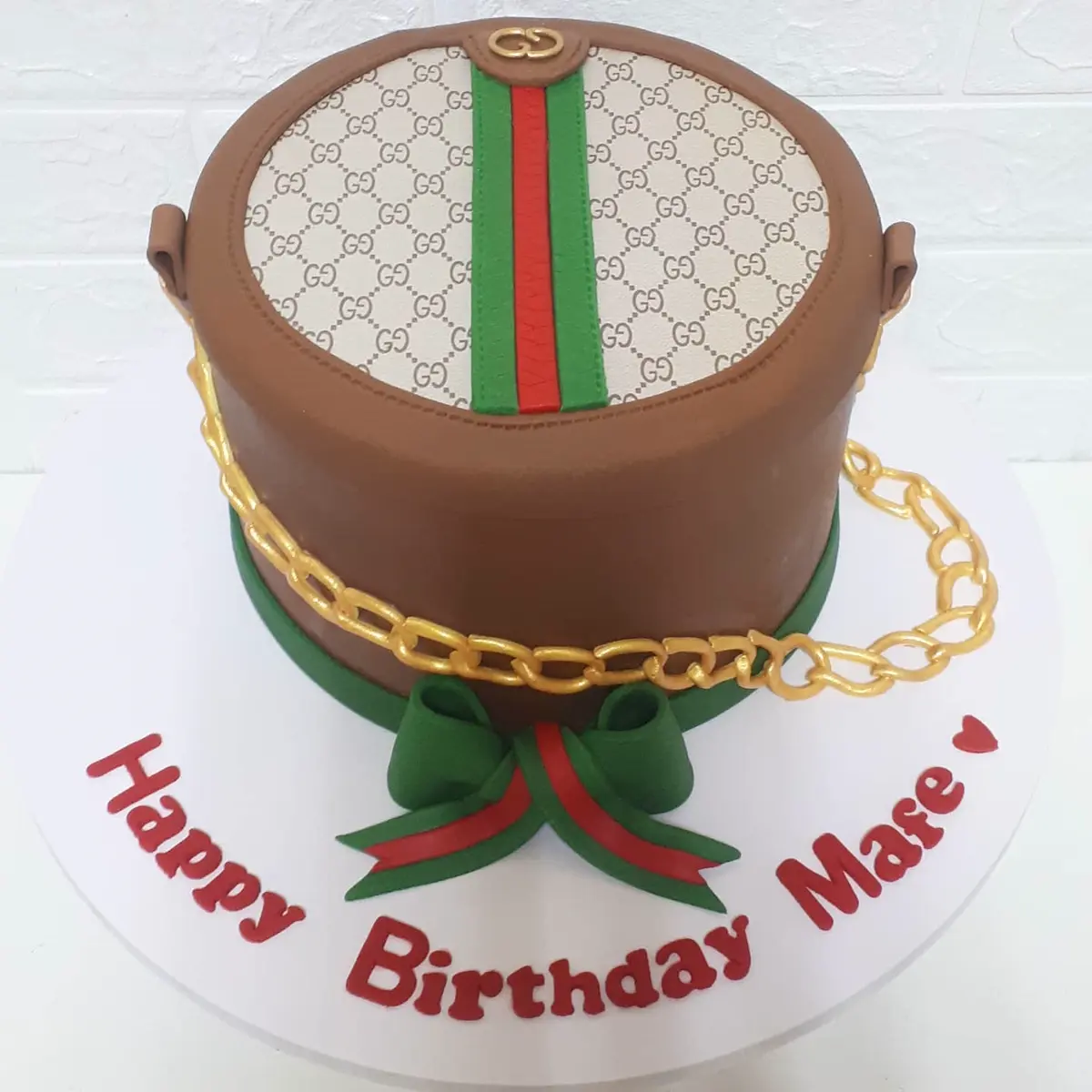 Gucci Woman Cake