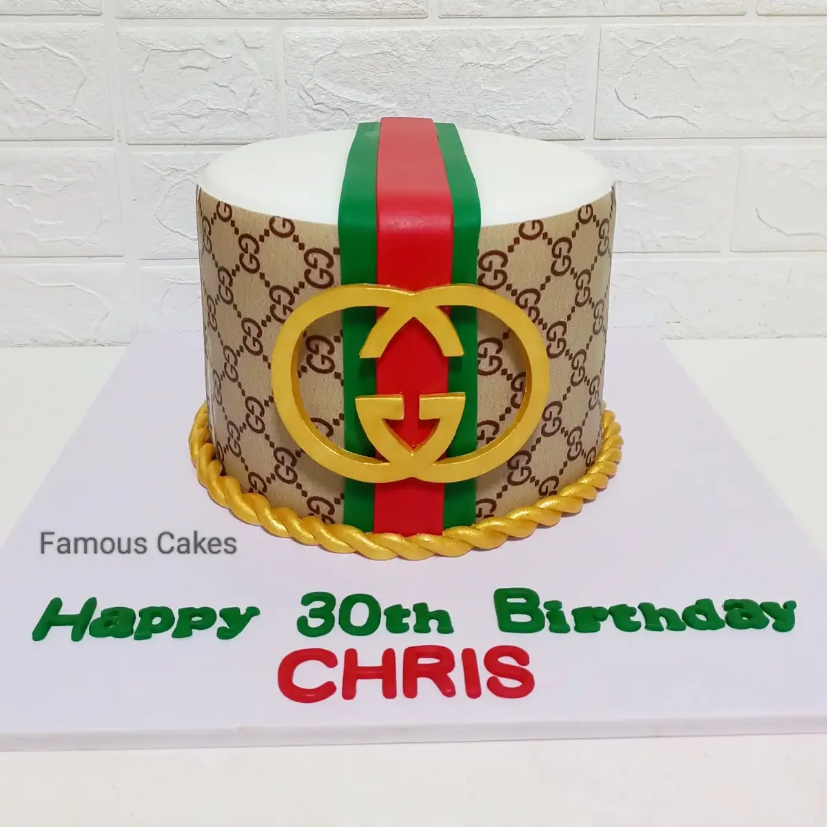 Gucci Woman Cake