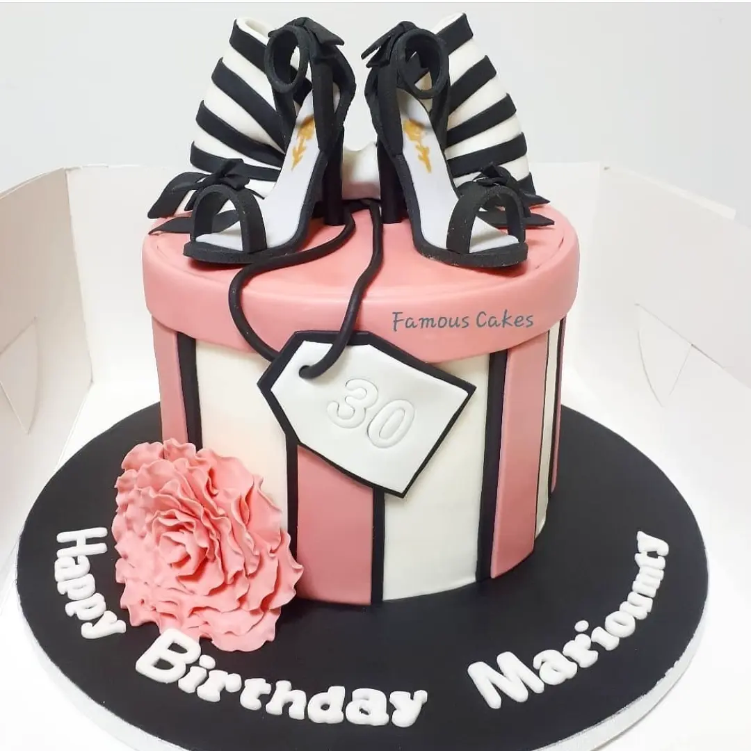 Heels Woman Cake