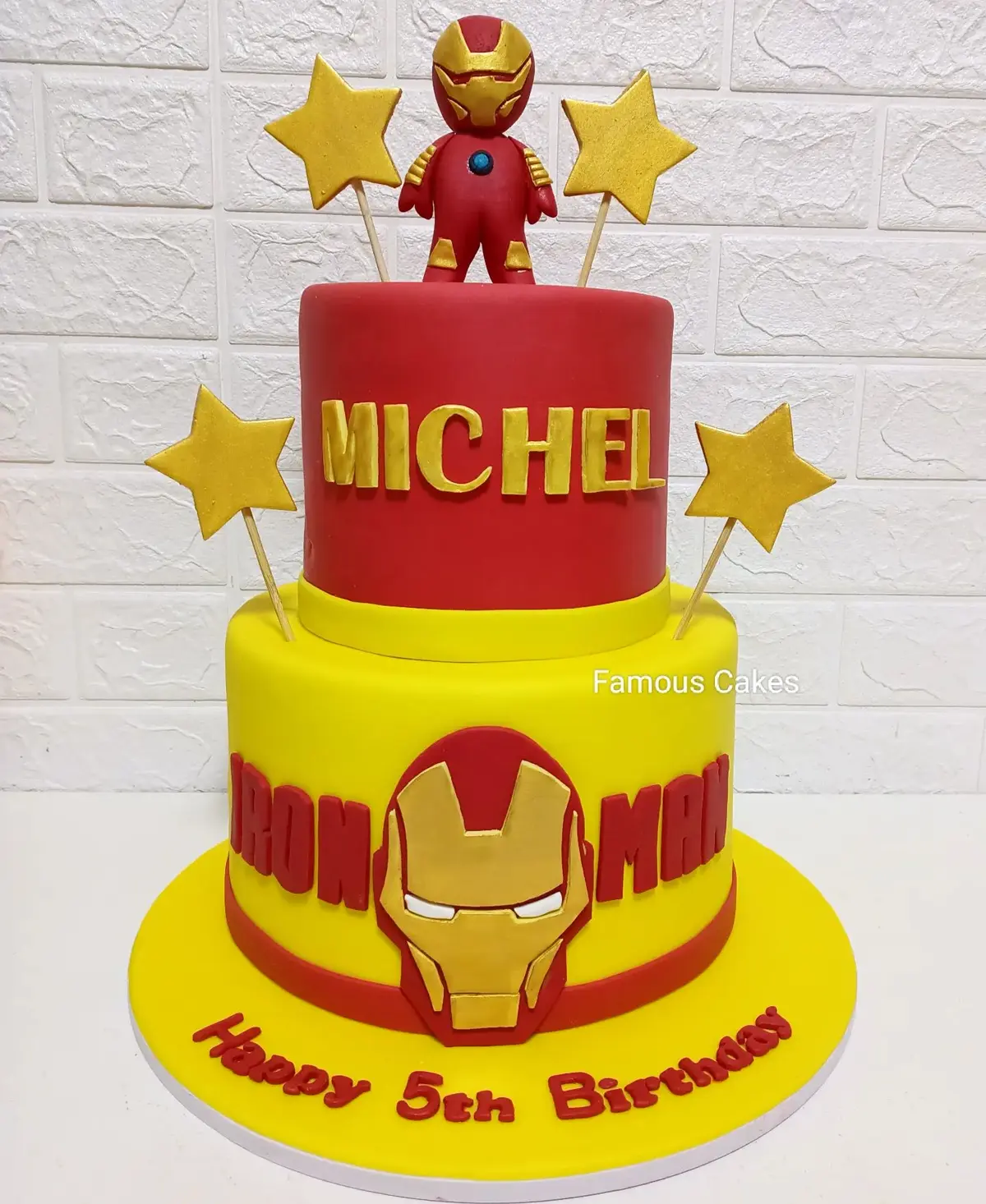 Iron Man Cake