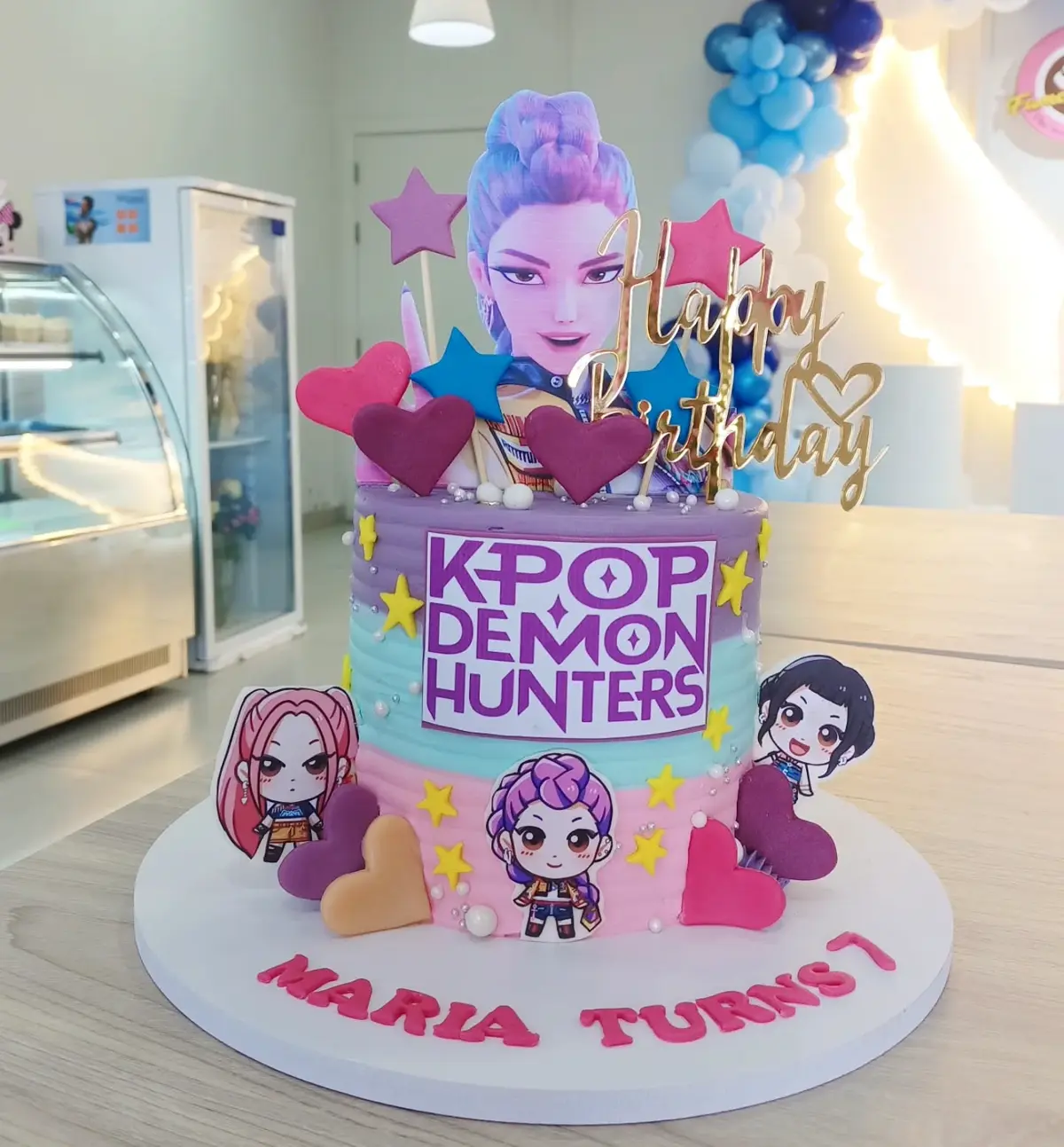 Kpop Demon Hunter Cake