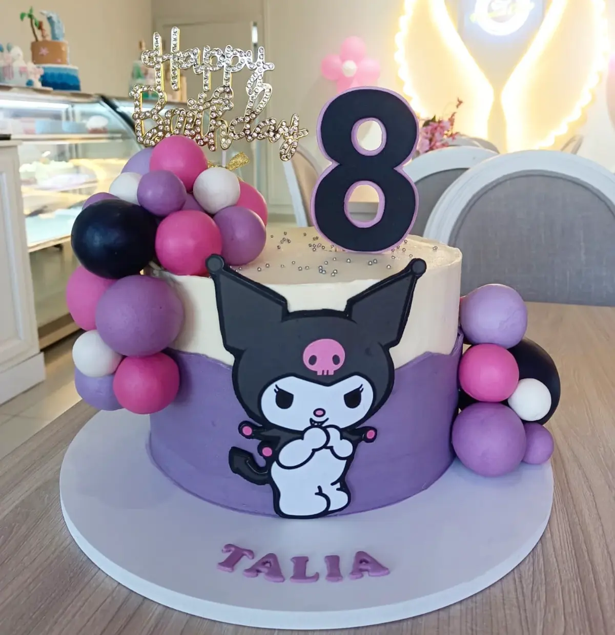 Kuromi Cake