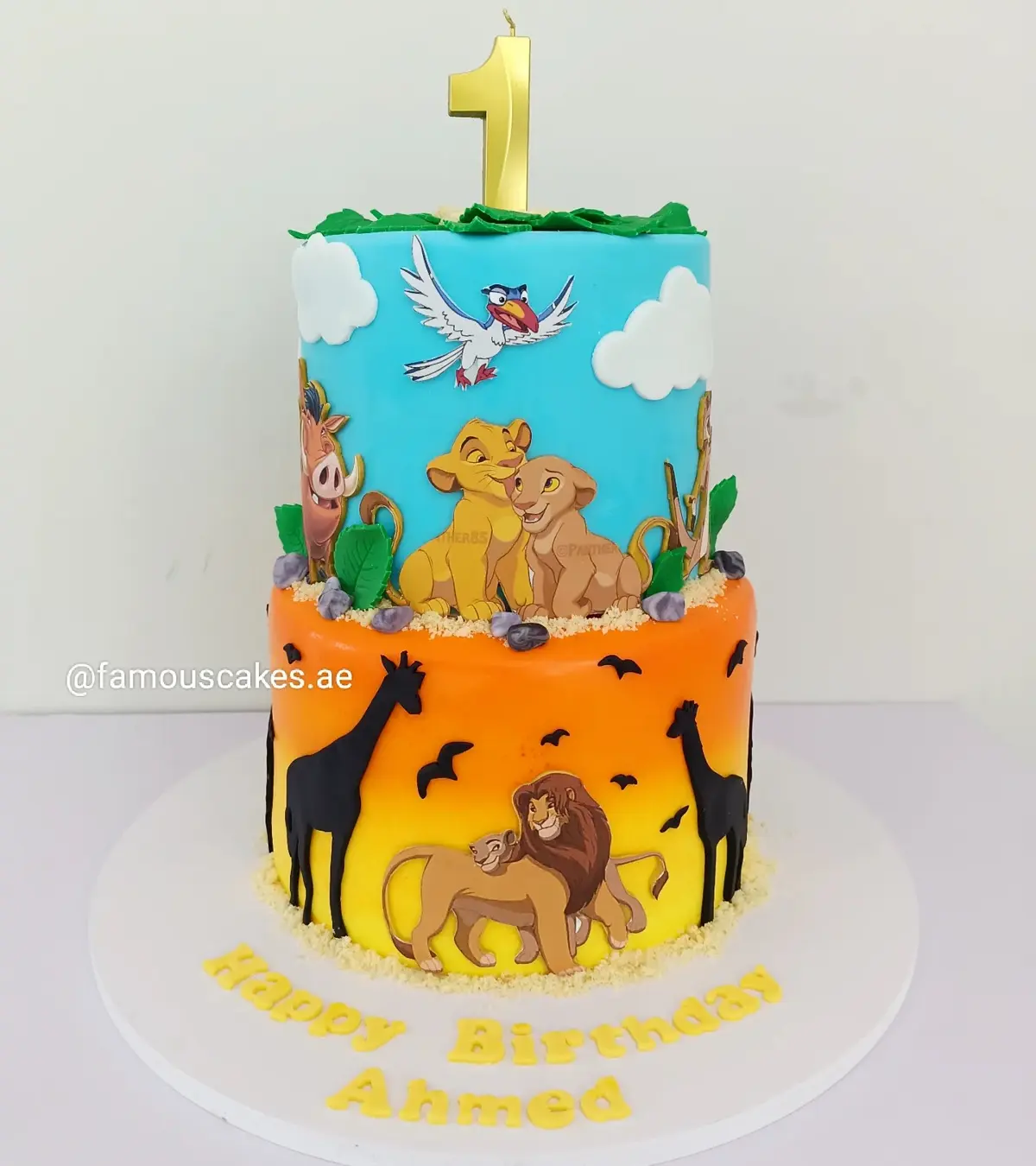 Lion King Cake