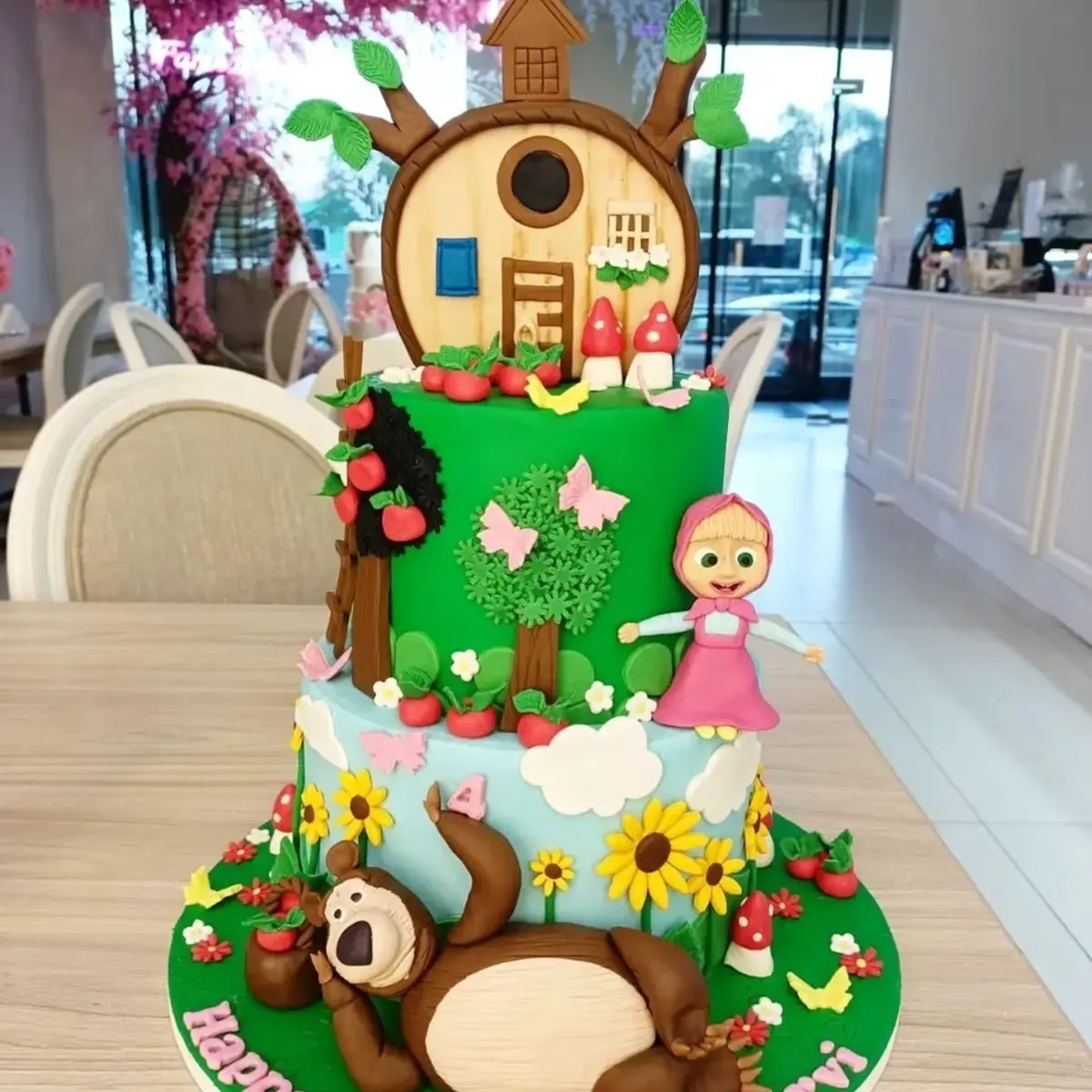 Masha And The Bear Cake