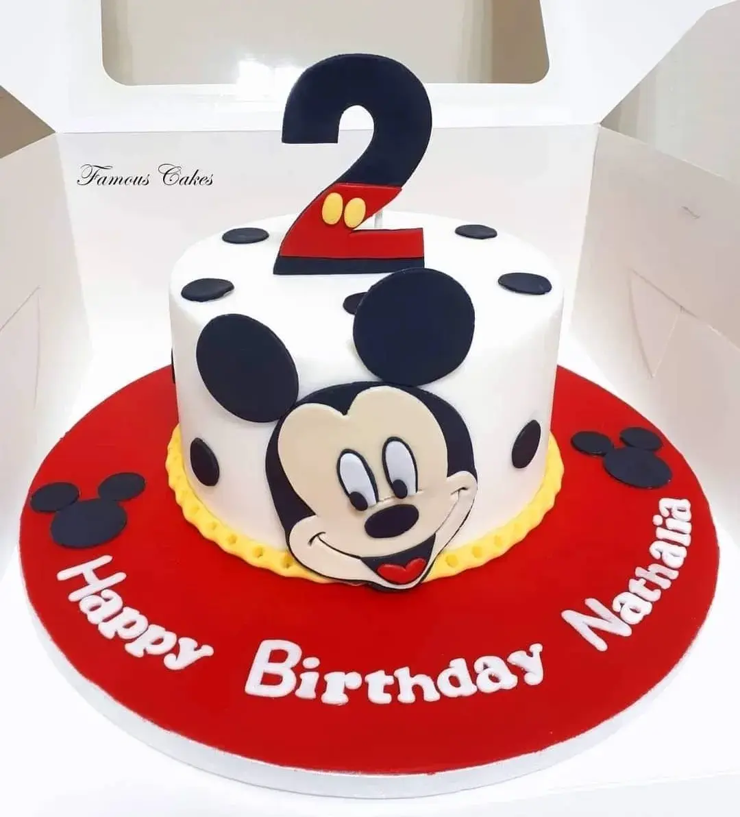 Mickey Mouse Cake