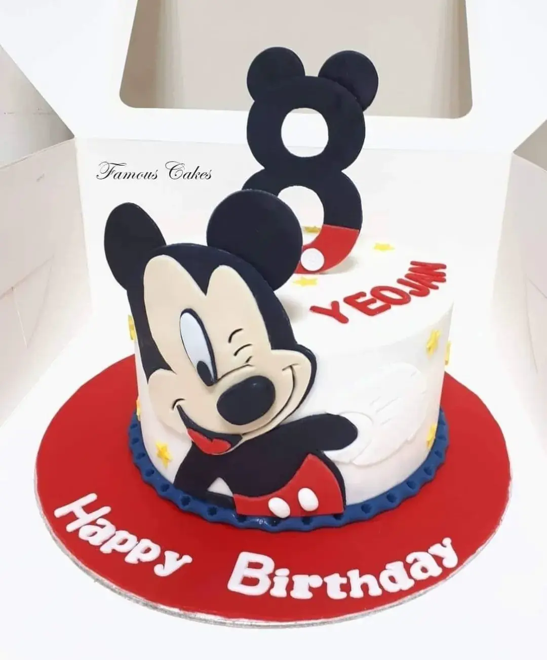 Mickey Mouse Cake