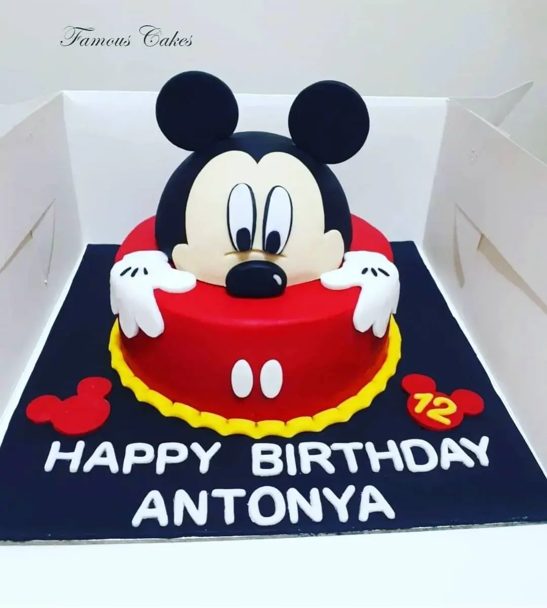 Mickey Mouse Cake