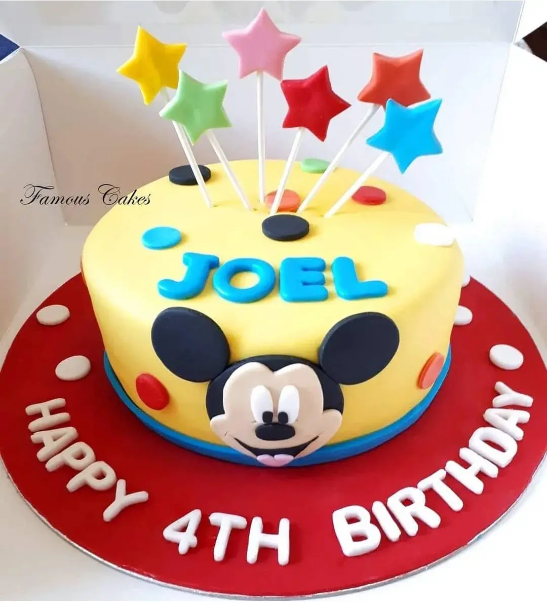 Mickey Mouse Cake