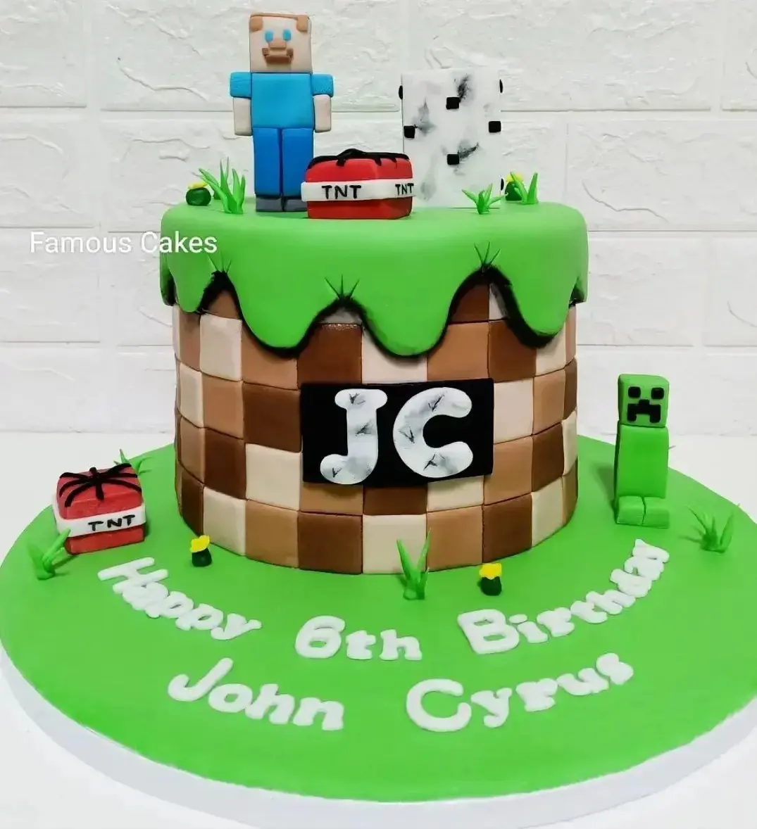 Minecraft Cake