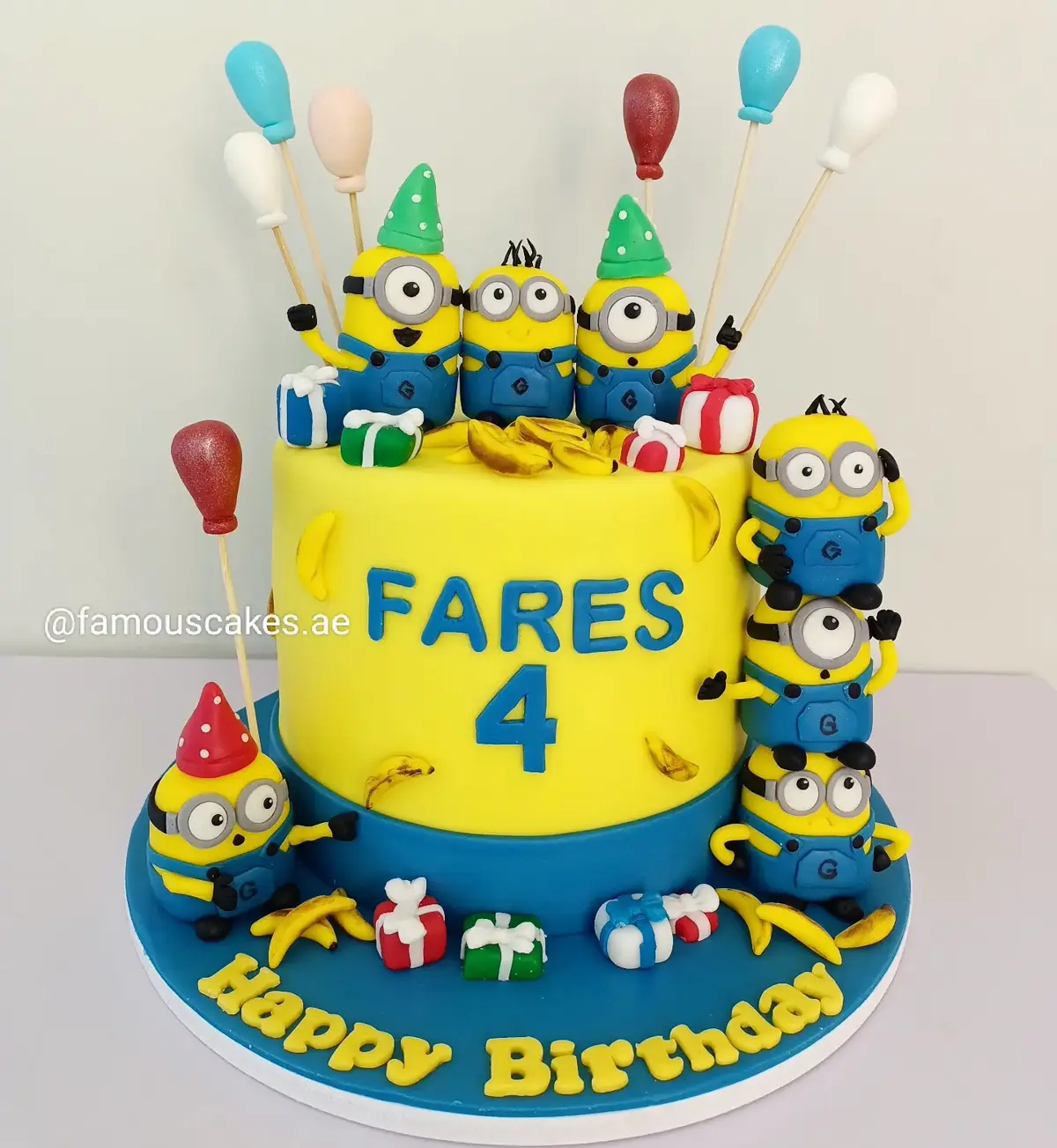 Minion Cake