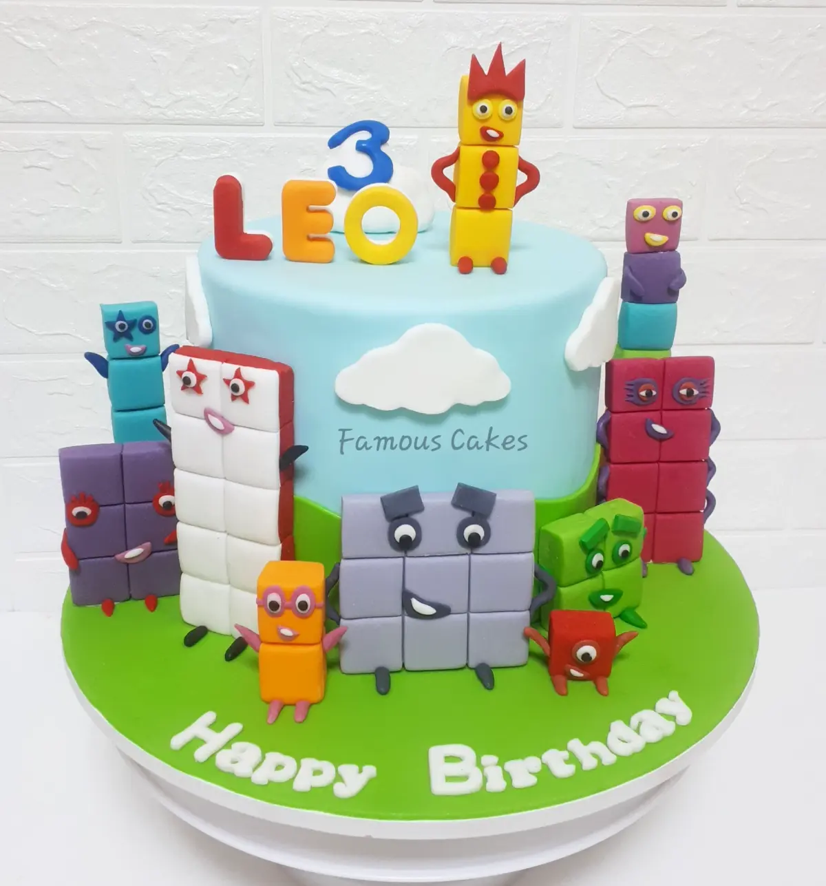 Number Block Cake