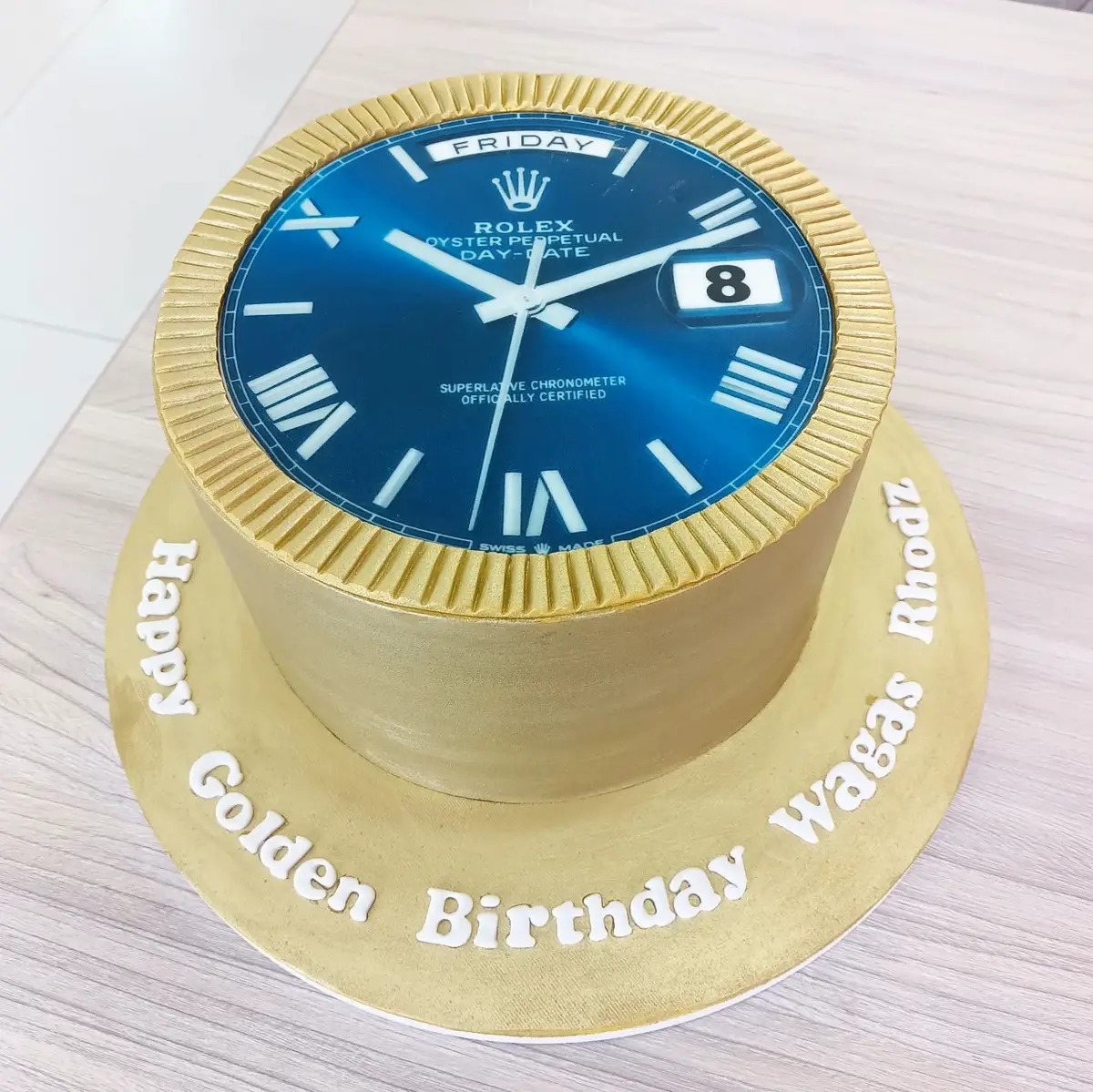 Photo Cake Rolex