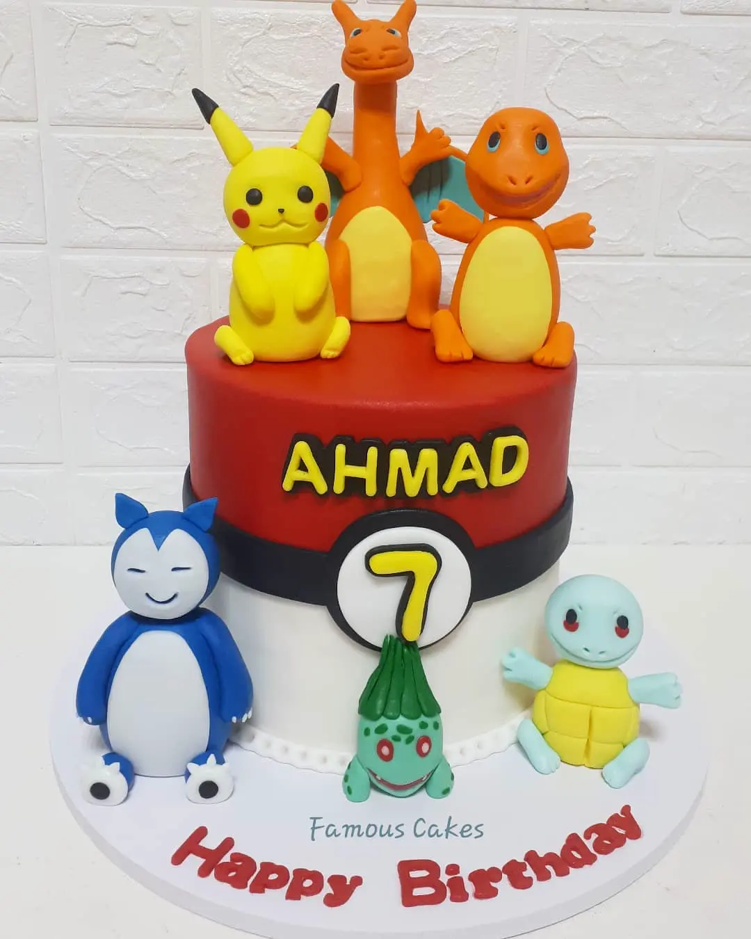 Pokemon Cake