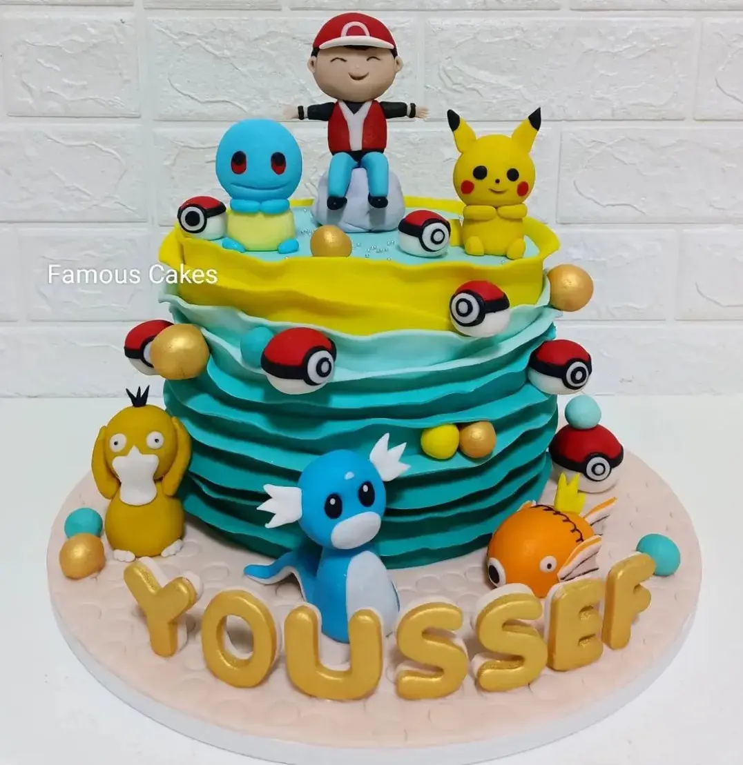 Pokemon Cake